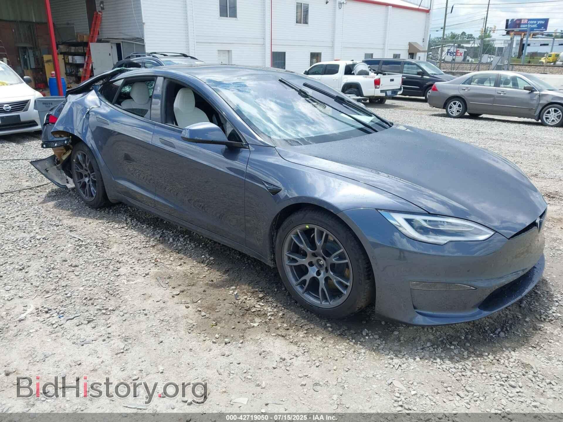 Photo 5YJSA1E53MF452404 - TESLA MODEL S 2021