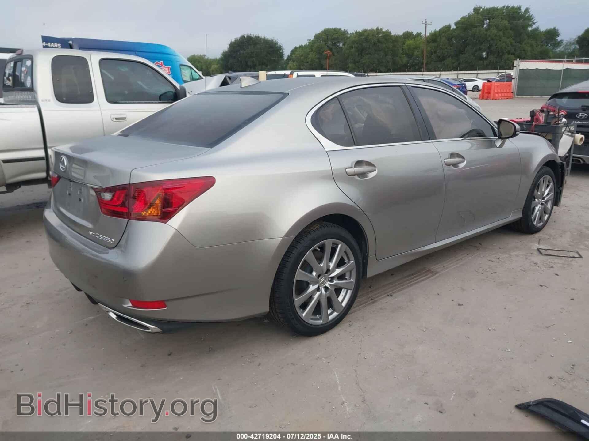 2015 LEXUS GS - VIN: JTHCE1BL2FA007545 - Фото 4