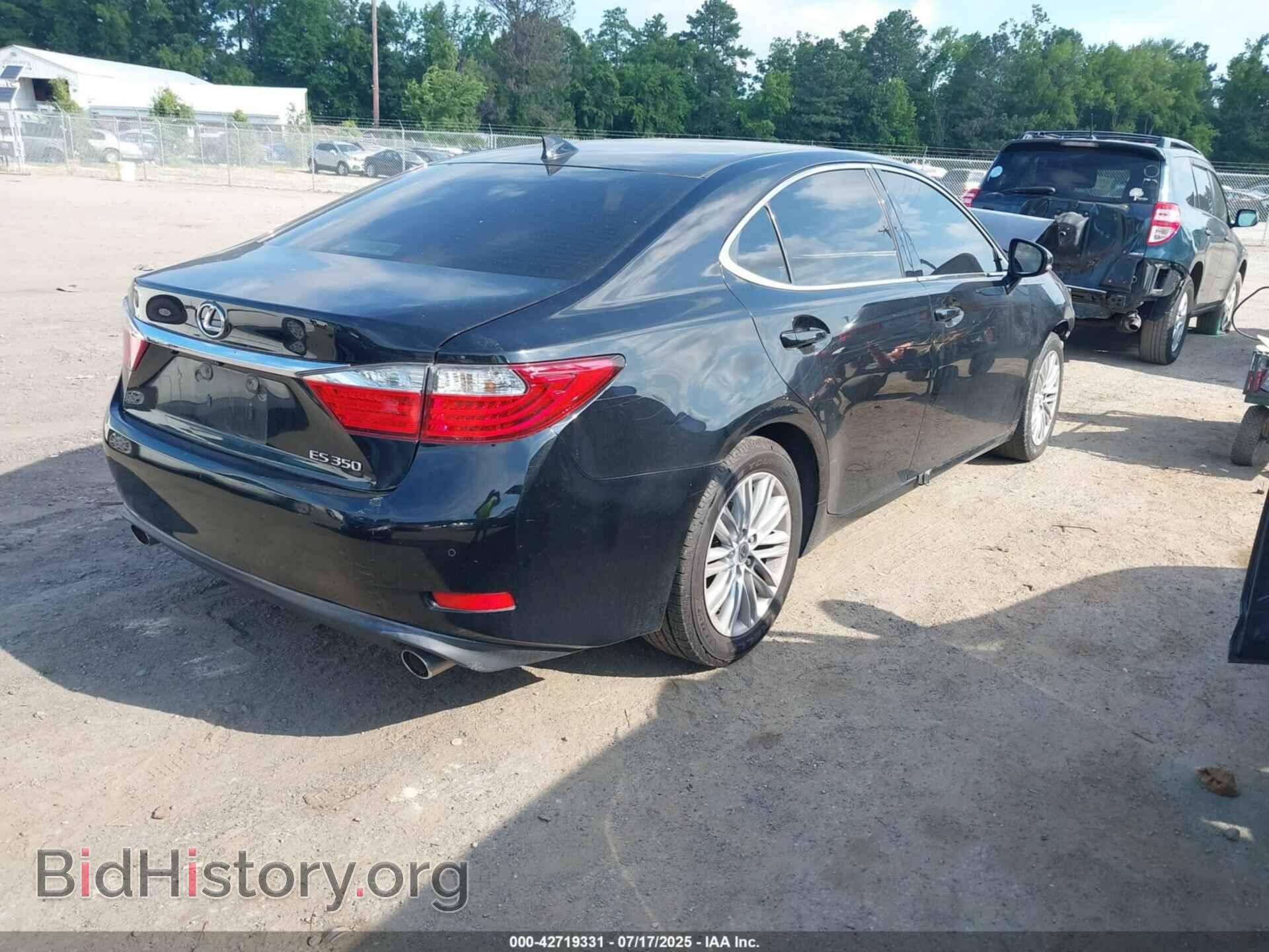 2015 LEXUS ES 350 - VIN: JTHBK1GG9F2163673 - Фото 4