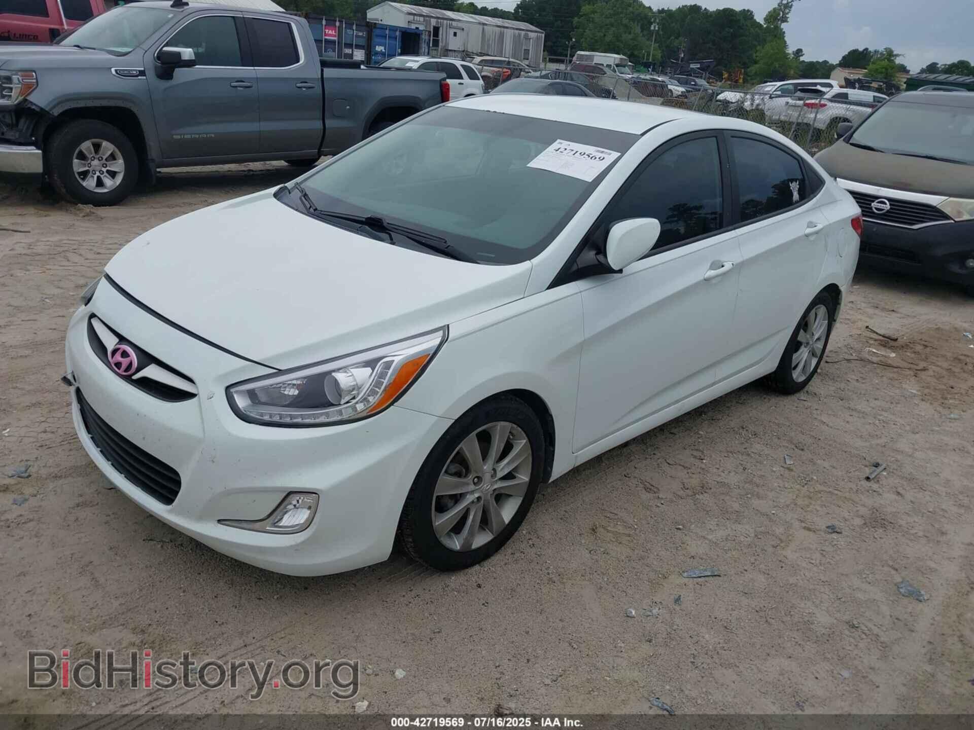 2014 HYUNDAI ACCENT - VIN: KMHCU4AE2EU769467 - Фото 2