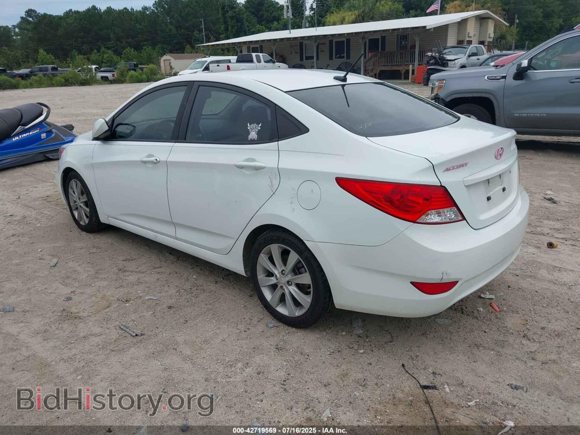 2014 HYUNDAI ACCENT - VIN: KMHCU4AE2EU769467 - Фото 3