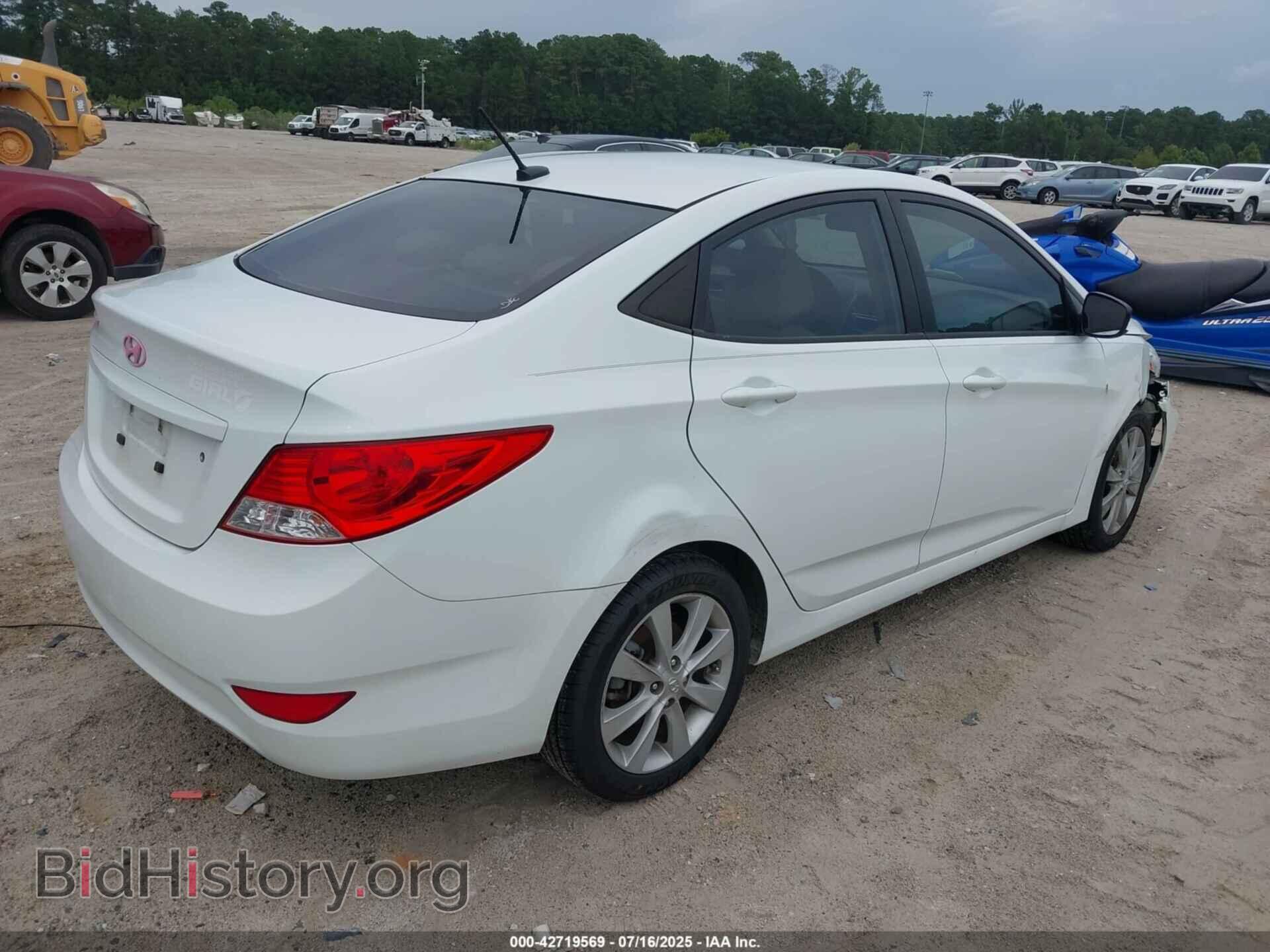 2014 HYUNDAI ACCENT - VIN: KMHCU4AE2EU769467 - Фото 4