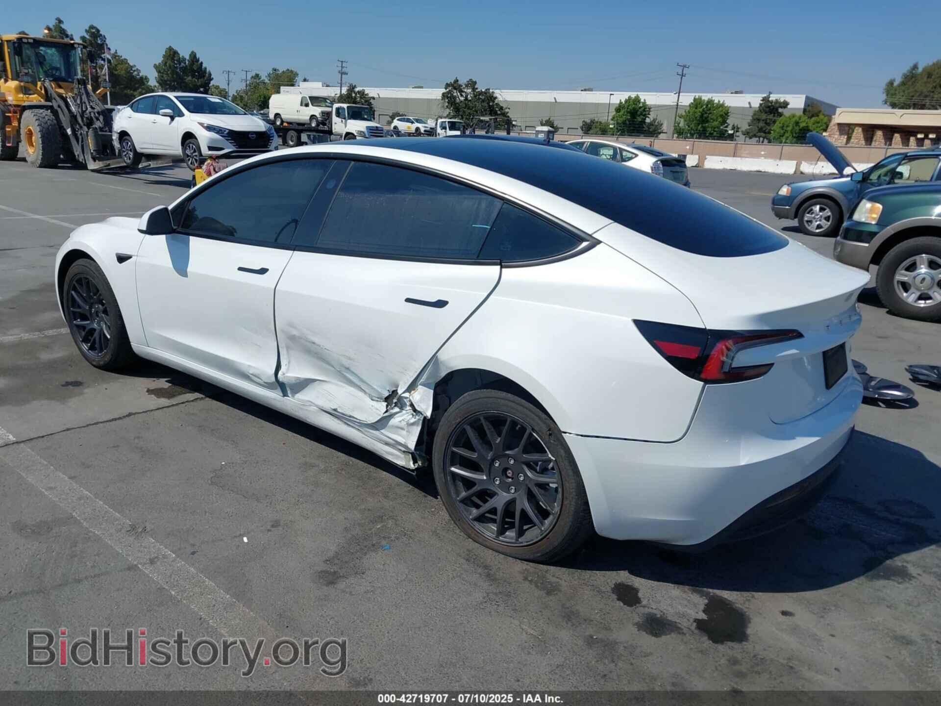 2025 TESLA MODEL 3 - VIN: 5YJ3E1EB3SF914858 - Фото 3