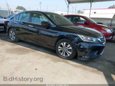 2015 Honda ACCORD LX, черный — VIN 1HGCR2F32FA087467, IAAI