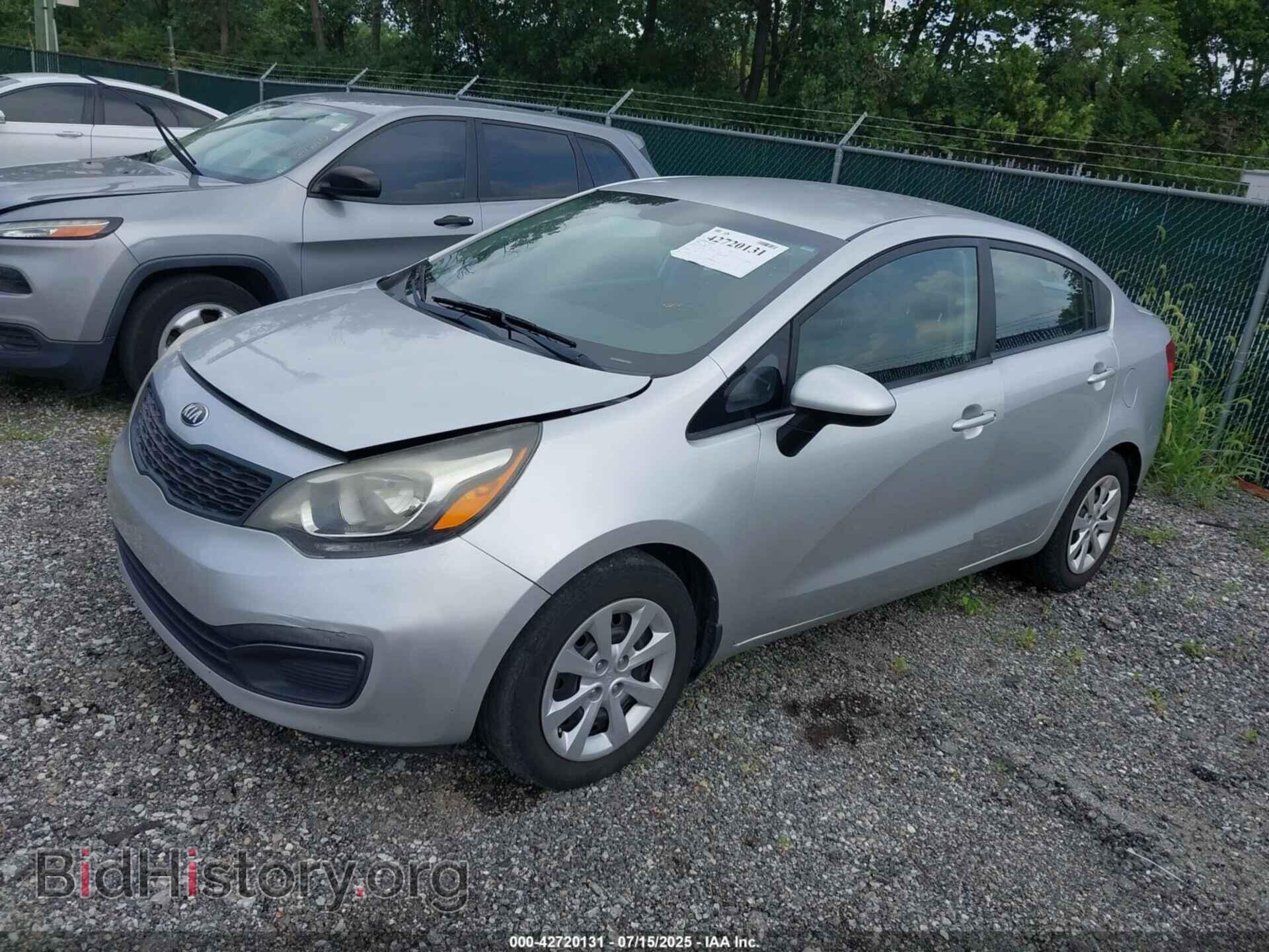 2013 KIA RIO - VIN: KNADM4A35D6157867 - Фото 2