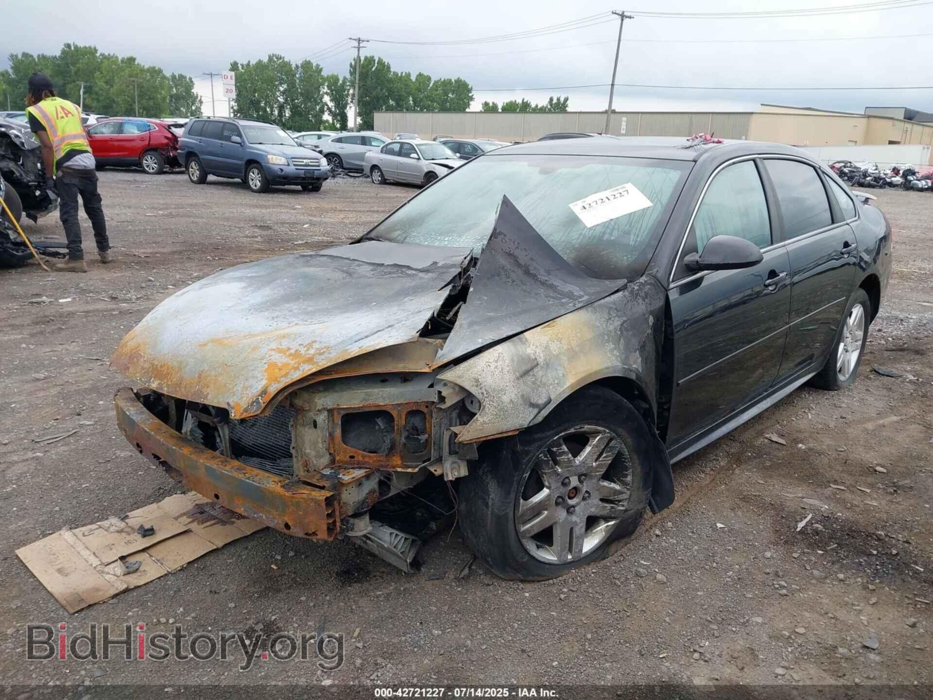 2011 CHEVROLET IMPALA - VIN: 2G1WB5EK7B1206802 - Фото 2