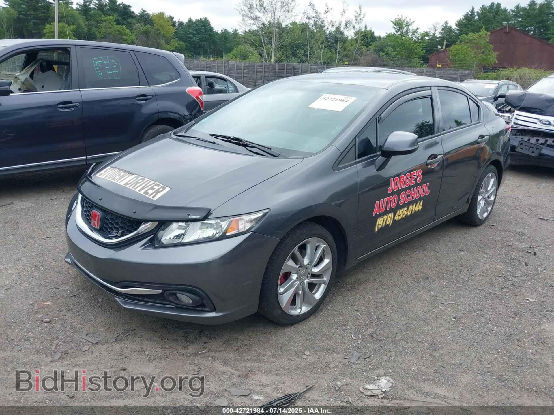 2013 HONDA CIVIC - VIN: 2HGFB2F56DH507782 - Фото 2