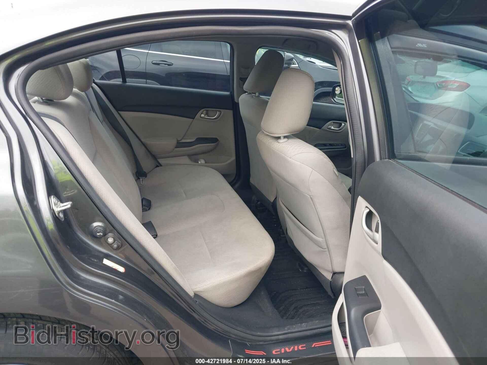 2013 HONDA CIVIC - VIN: 2HGFB2F56DH507782 - Фото 8