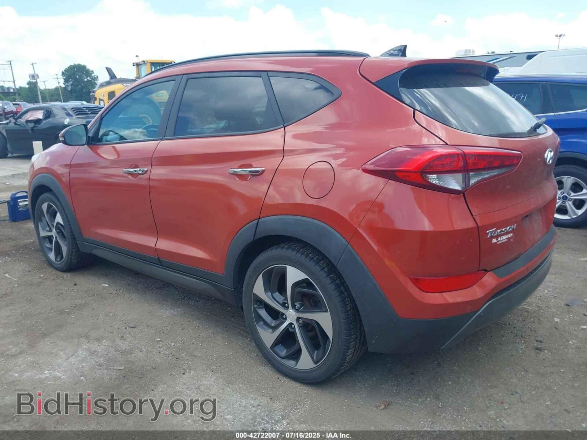 2016 HYUNDAI TUCSON - VIN: KM8J3CA21GU043502 - Фото 3