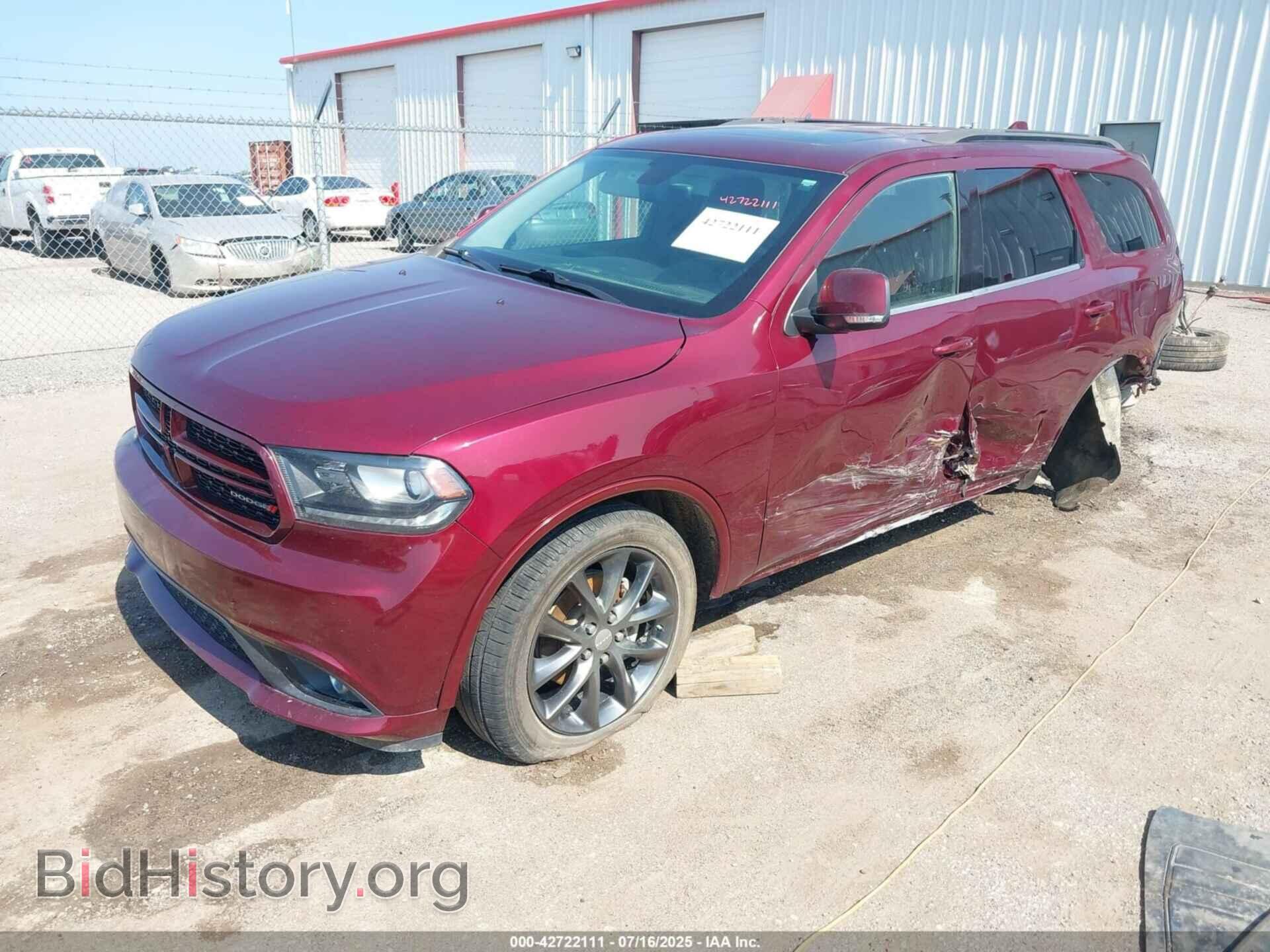 2017 DODGE DURANGO - VIN: 1C4RDJDG2HC648121 - Фото 2