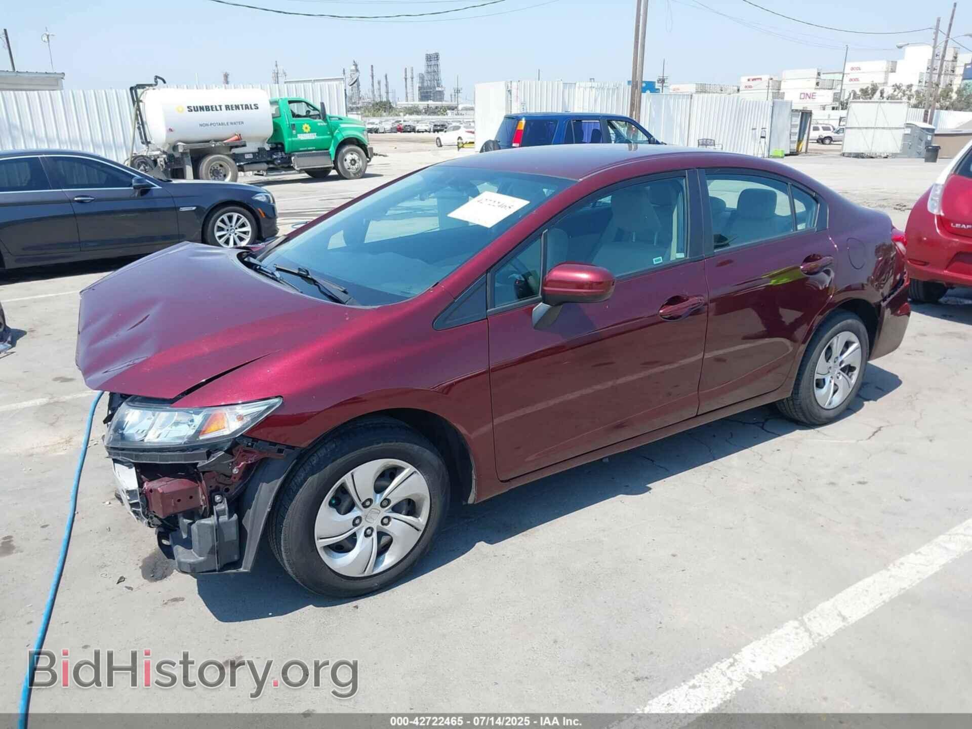 2015 HONDA CIVIC - VIN: 19XFB2F52FE708012 - Фото 2