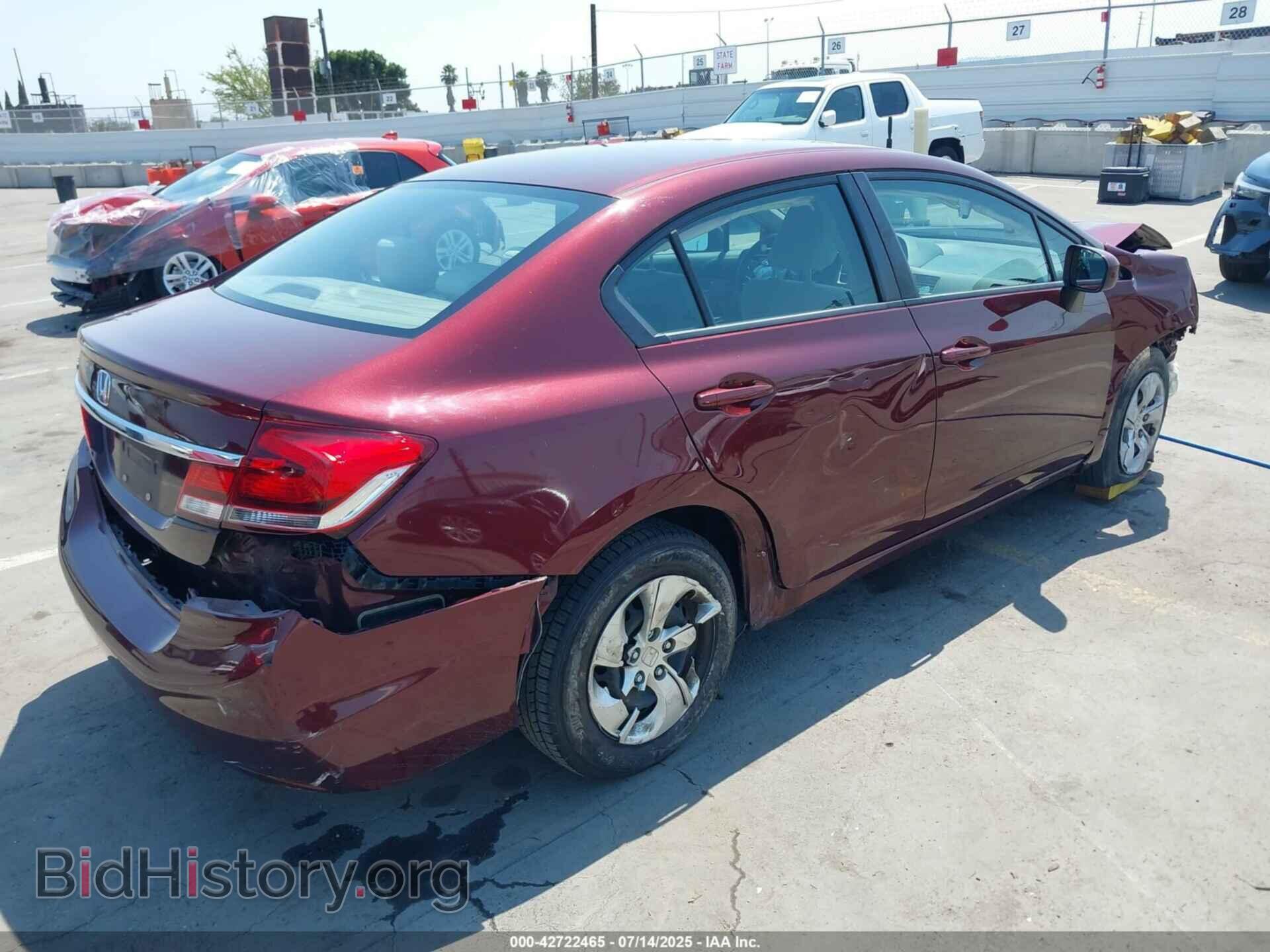2015 HONDA CIVIC - VIN: 19XFB2F52FE708012 - Фото 4