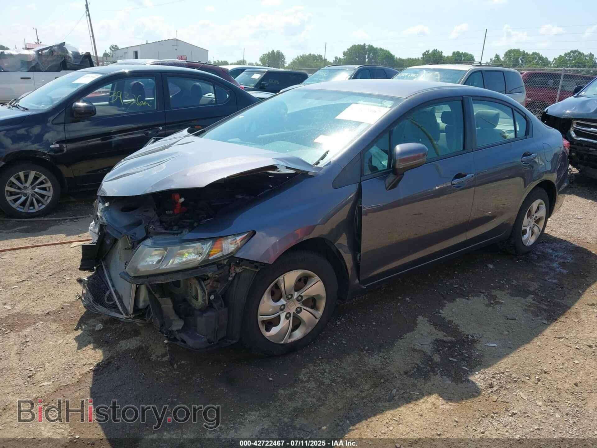 2015 HONDA CIVIC - VIN: 19XFB2F59FE073063 - Фото 2