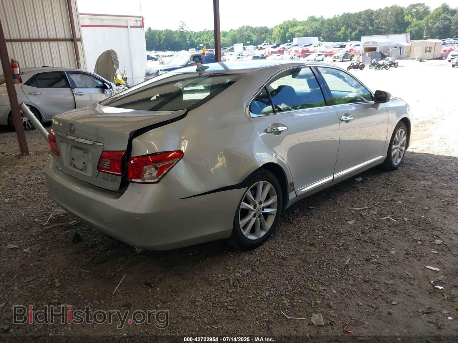 2011 LEXUS ES 350 - VIN: JTHBK1EG5B2425900 - Фото 4
