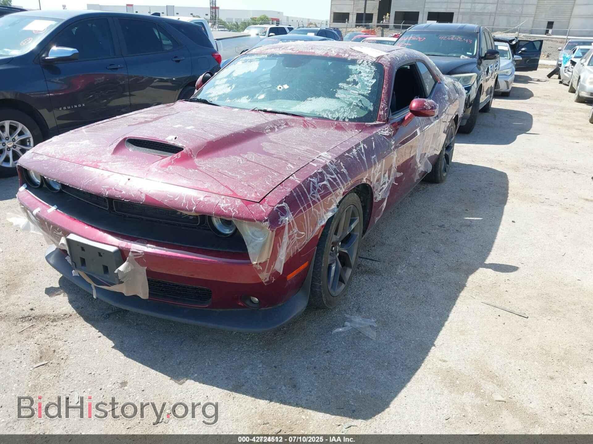 2019 DODGE CHALLENGER - VIN: 2C3CDZBT0KH621237 - Фото 2