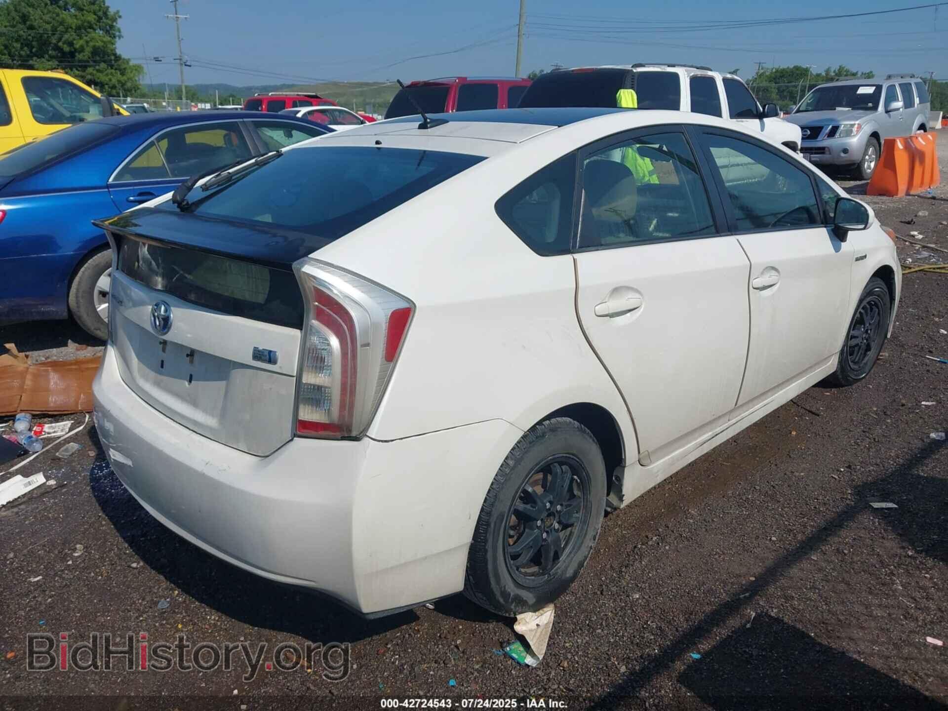 2013 TOYOTA PRIUS - VIN: JTDKN3DU2D5633763 - Фото 4