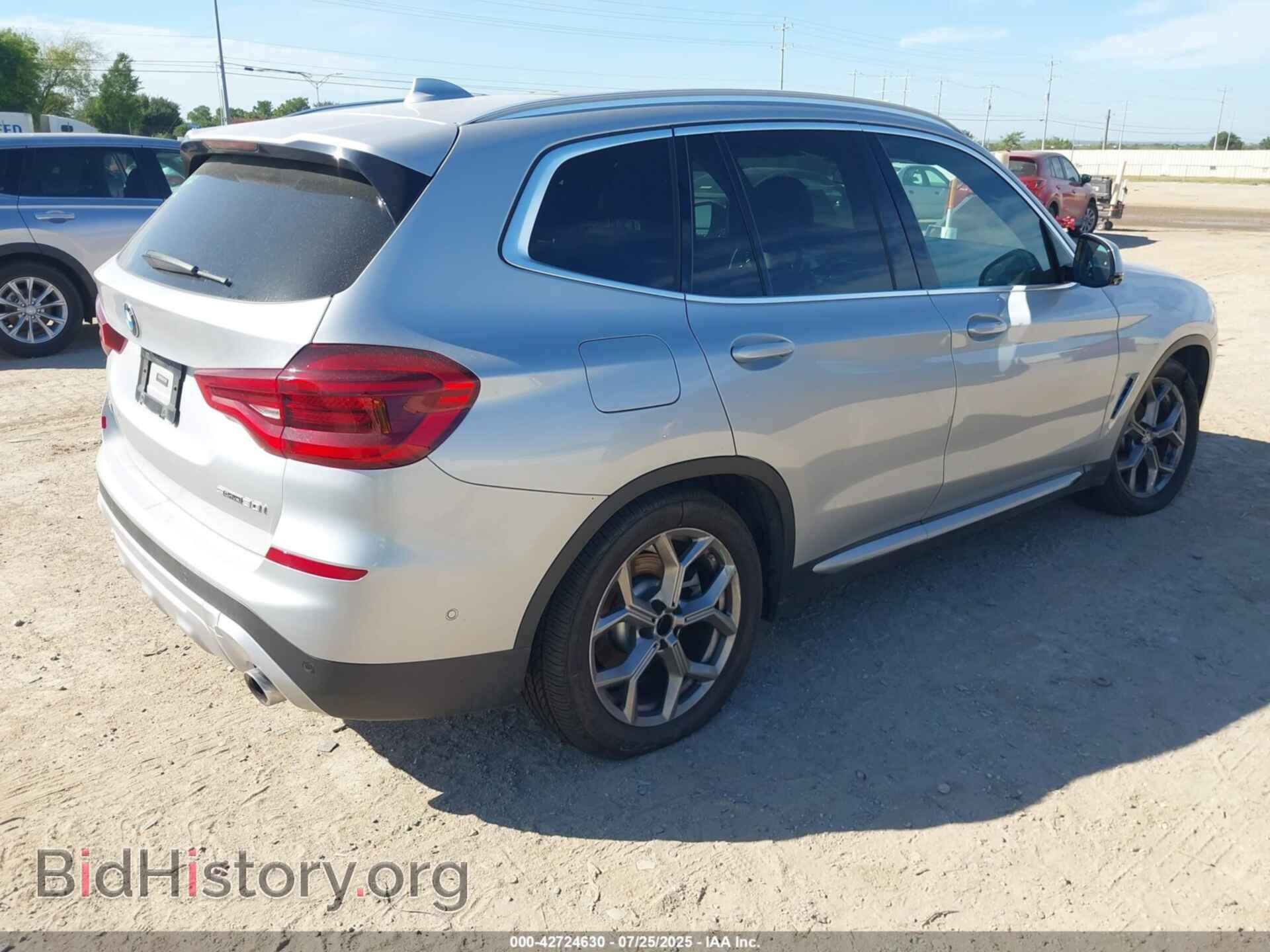 2021 BMW X3 - VIN: 5UXTY3C06M9F05188 - Фото 4