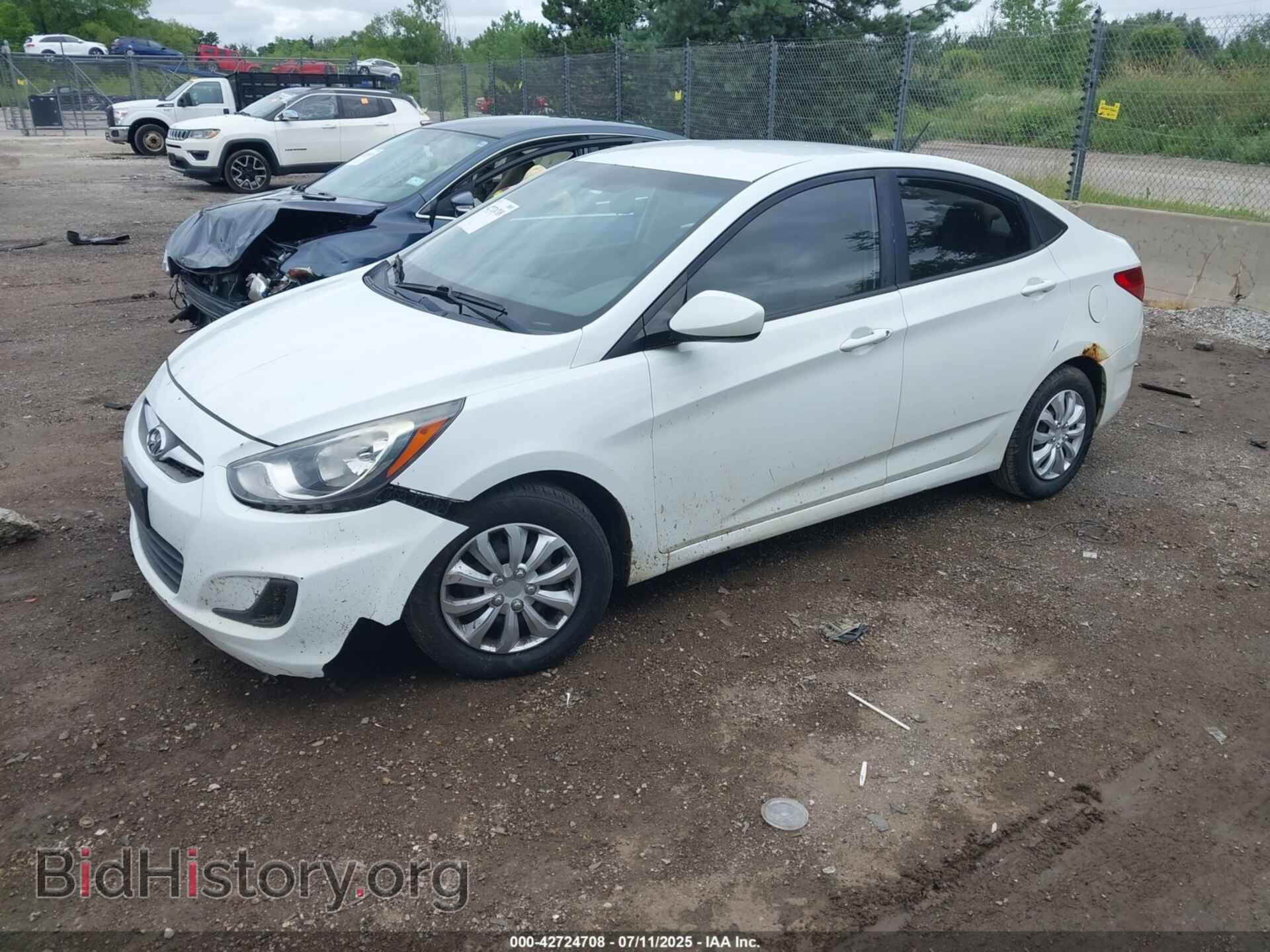 2012 HYUNDAI ACCENT - VIN: KMHCT4AEXCU183437 - Фото 2