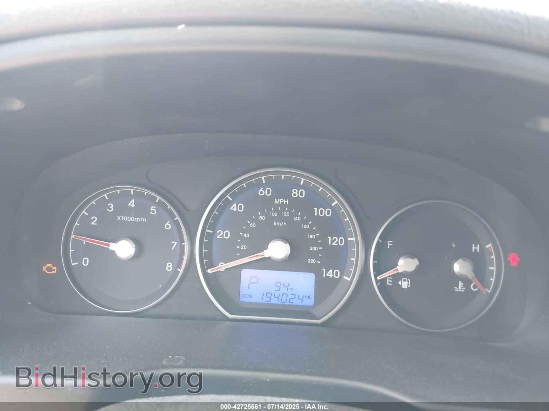 2010 HYUNDAI SANTA FE - VIN: 5NMSGDAB7AH363697 - Фото 7