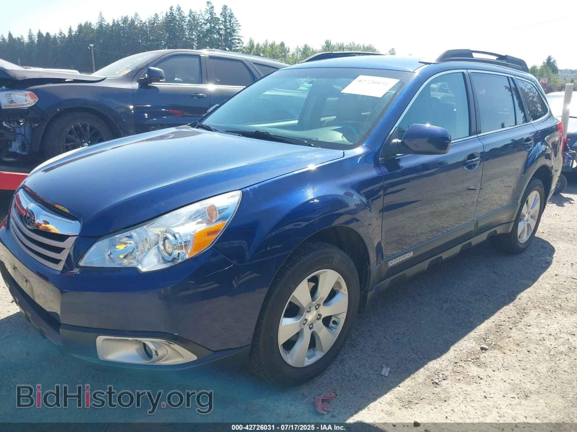 2011 SUBARU OUTBACK - VIN: 4S4BRBCC2B3343146 - Фото 2