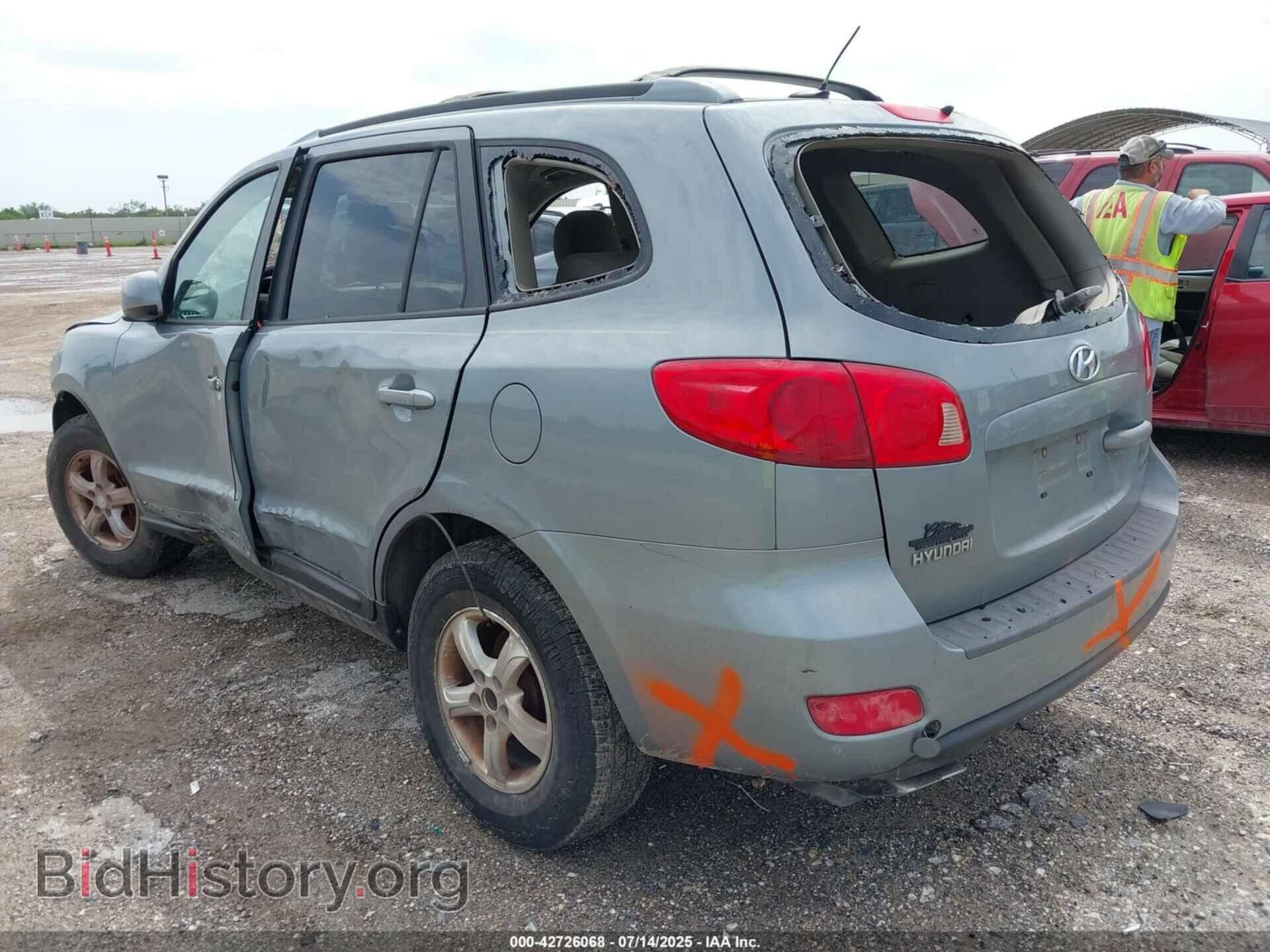 2007 HYUNDAI SANTA FE - VIN: 5NMSG13D37H059157 - Фото 3