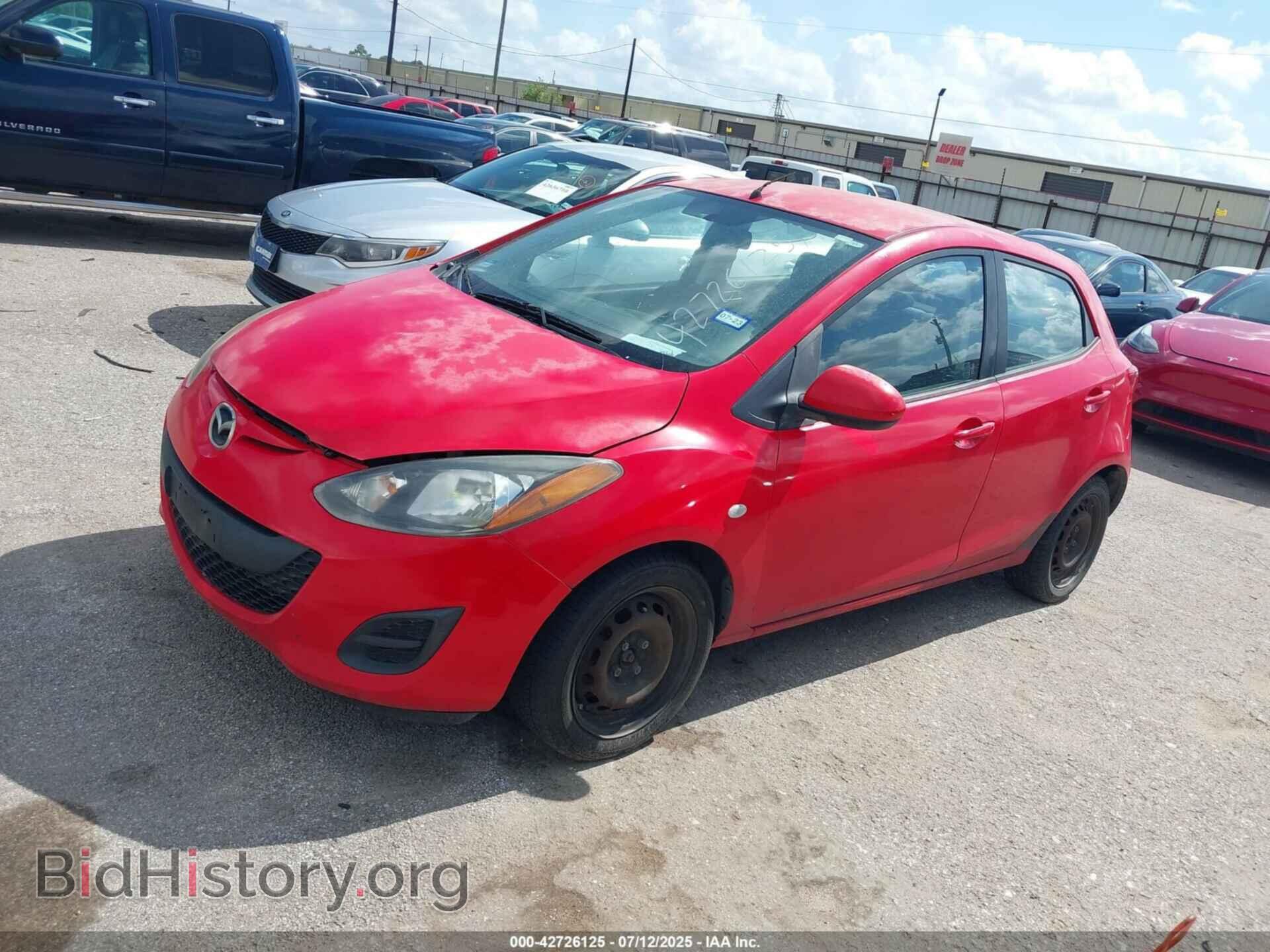 2012 MAZDA MAZDA2 - VIN: JM1DE1KY9C0137535 - Фото 2