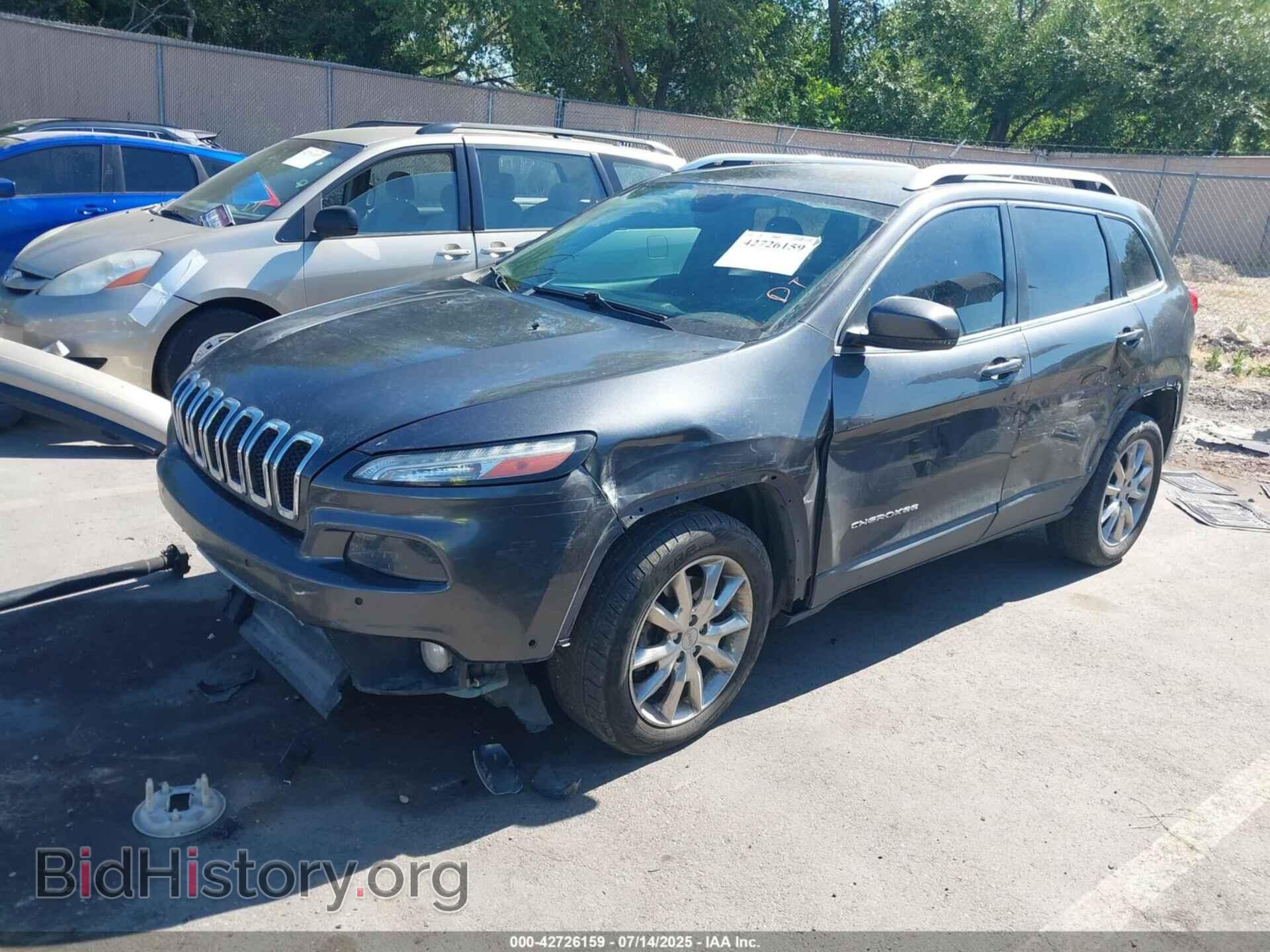 2015 JEEP CHEROKEE - VIN: 1C4PJLDS2FW580575 - Фото 2