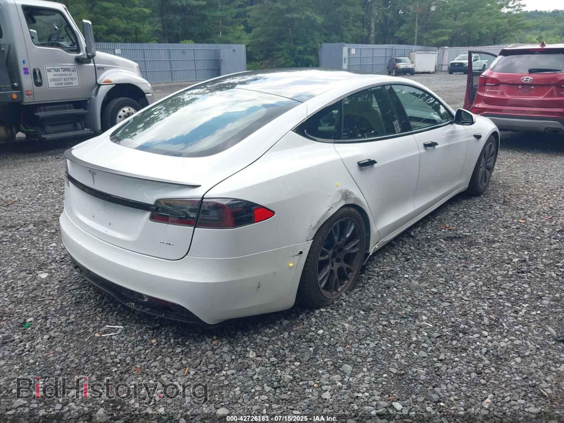 2021 TESLA MODEL S - VIN: 5YJSA1E62MF452838 - Фото 4