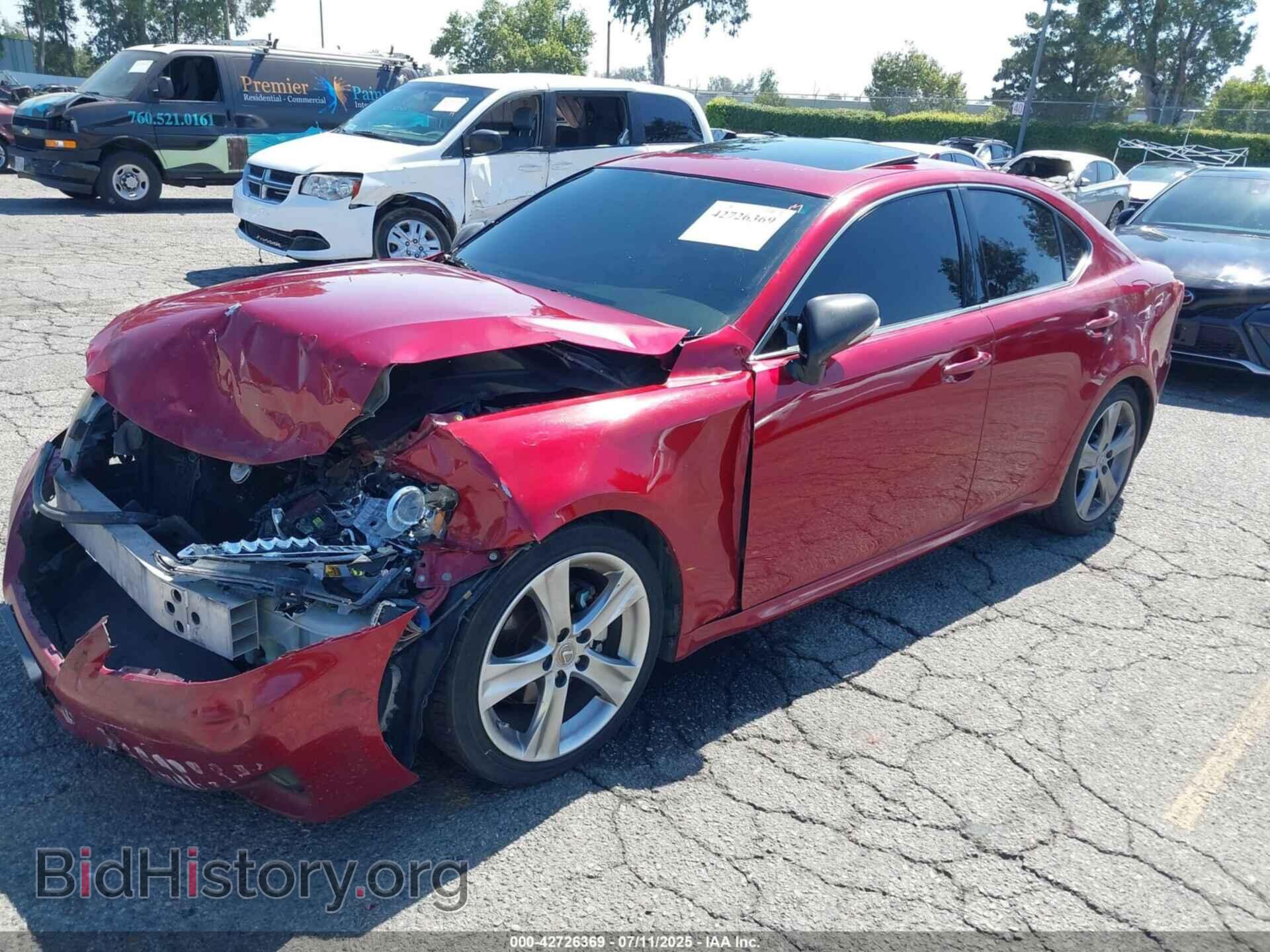 2013 LEXUS IS 250 - VIN: JTHBF5C29D5190714 - Фото 2