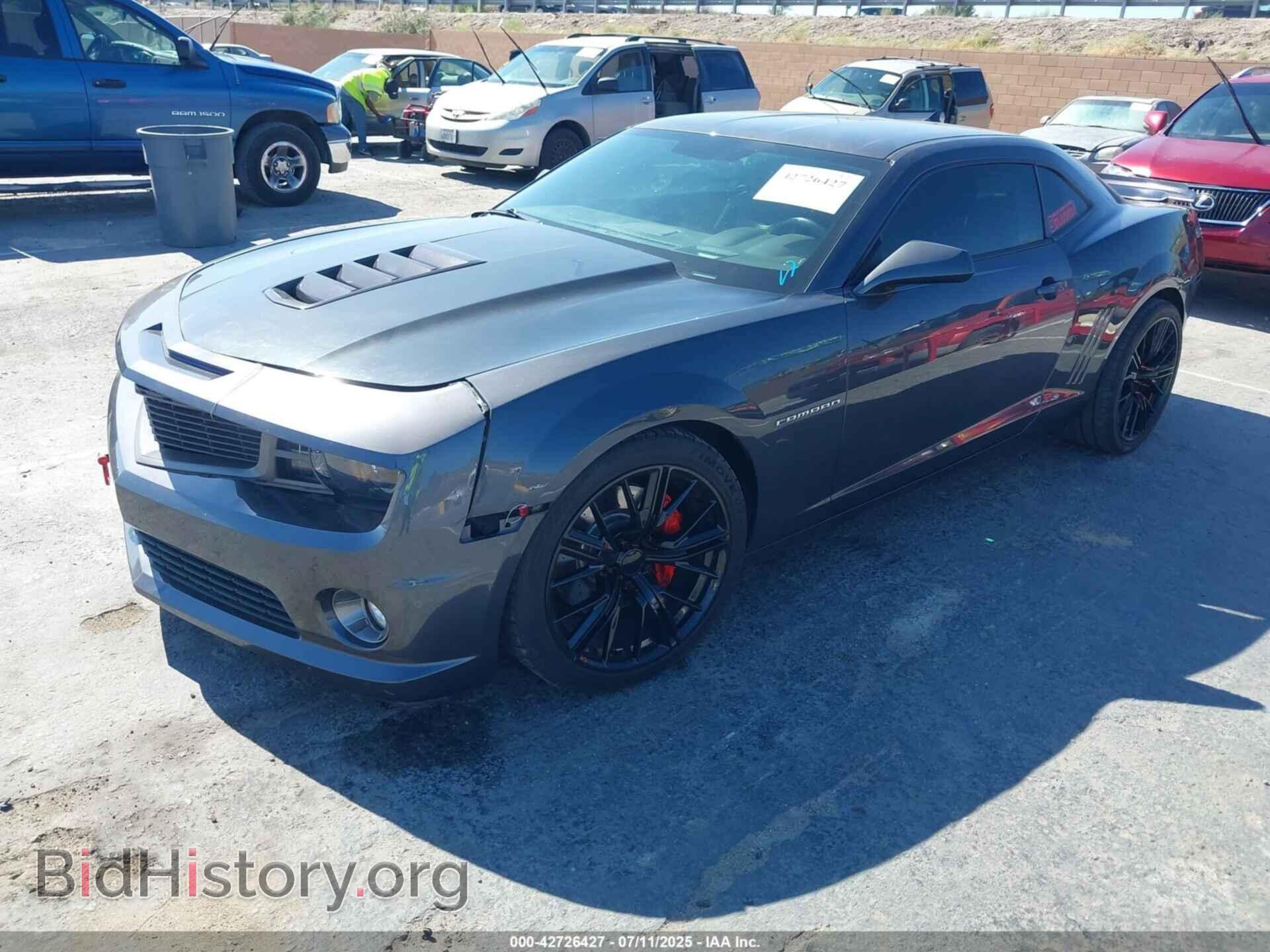 2011 CHEVROLET CAMARO - VIN: 2G1FT1EW5B9136422 - Фото 2