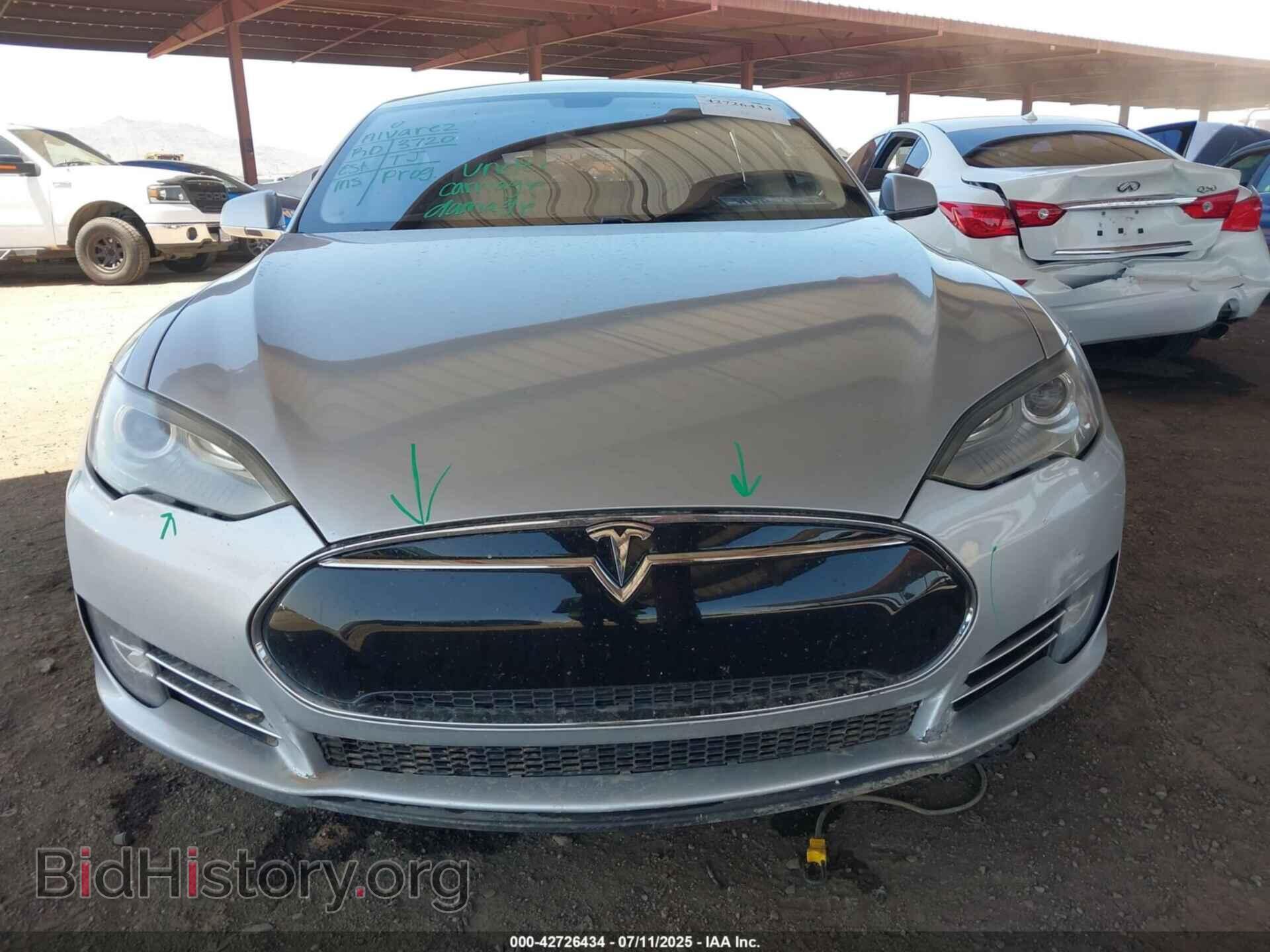 2014 TESLA MODEL S - VIN: 5YJSA1H14EFP38630 - Фото 6