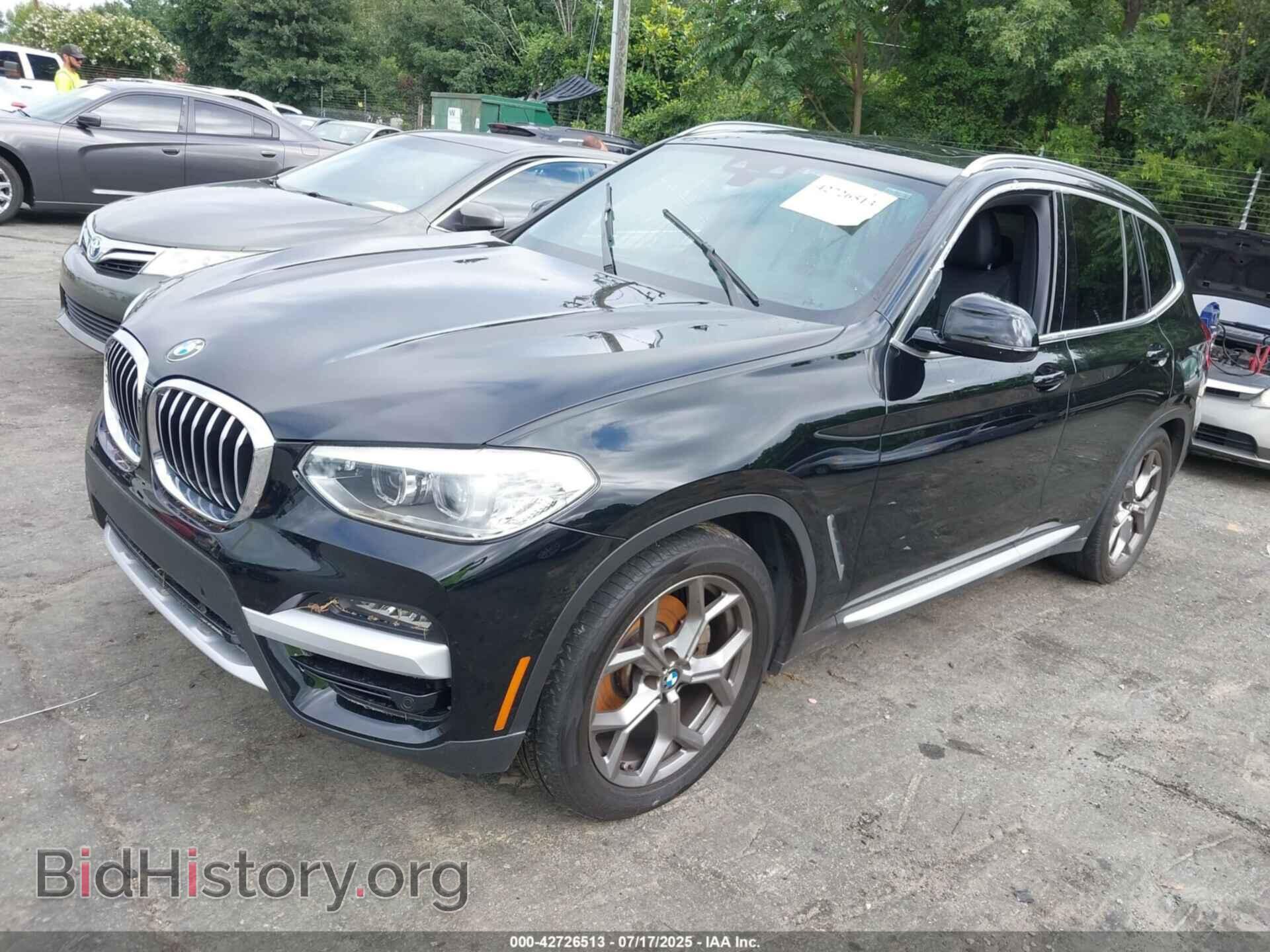 2021 BMW X3 - VIN: 5UXTY3C08M9E51862 - Фото 2