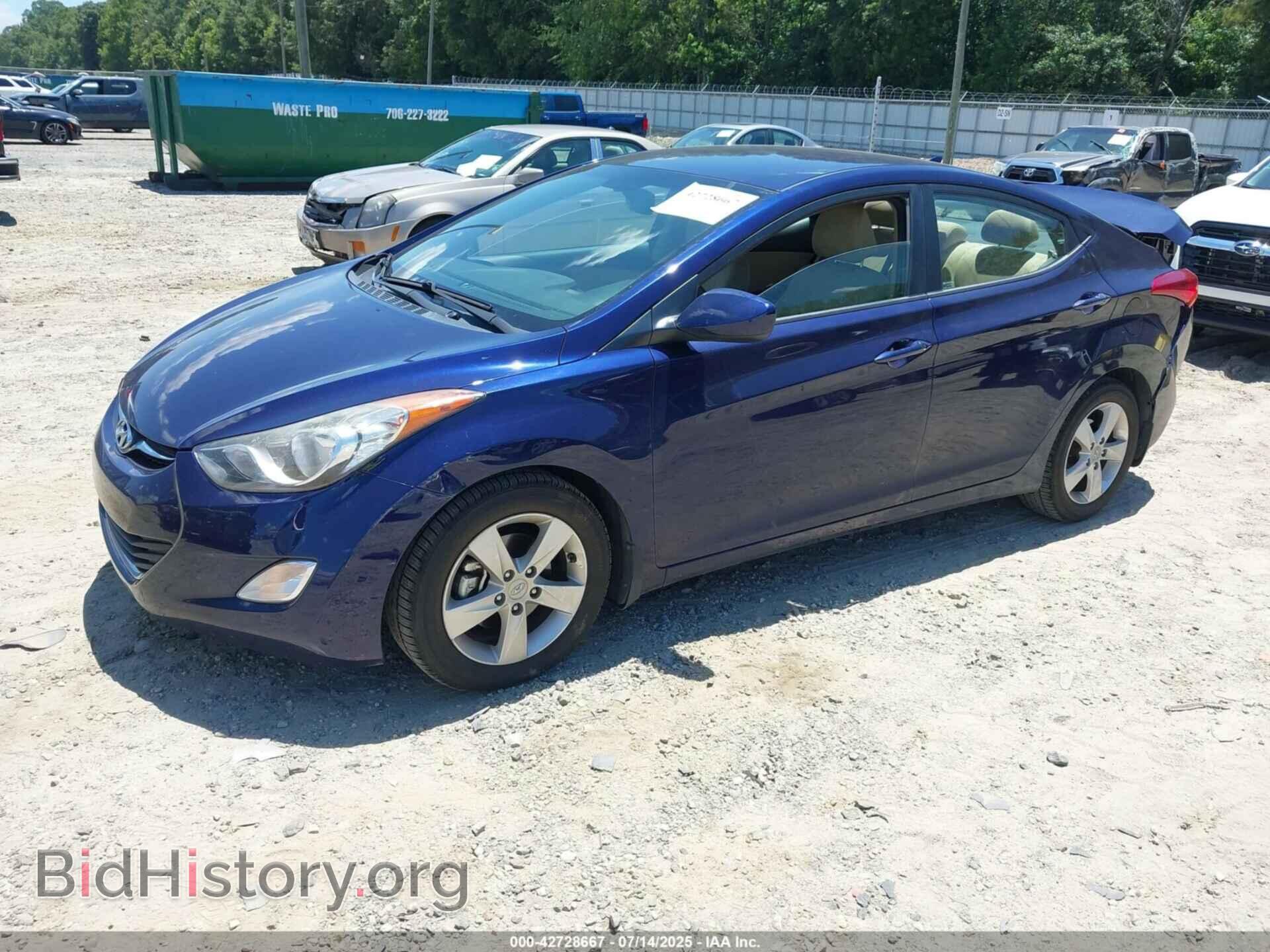 2013 HYUNDAI ELANTRA - VIN: 5NPDH4AE8DH258402 - Фото 2