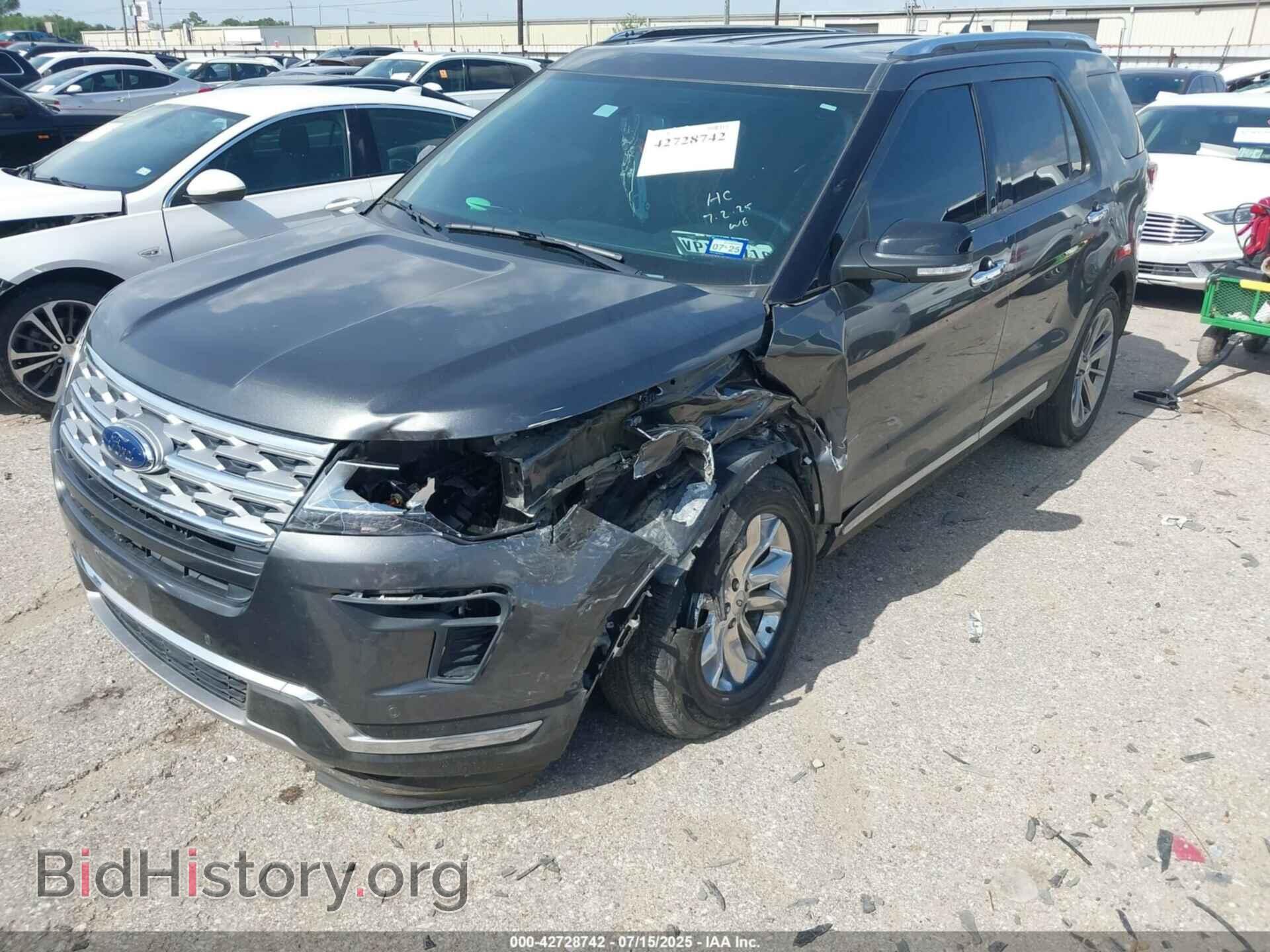 2018 FORD EXPLORER - VIN: 1FM5K7F87JGB11641 - Фото 2