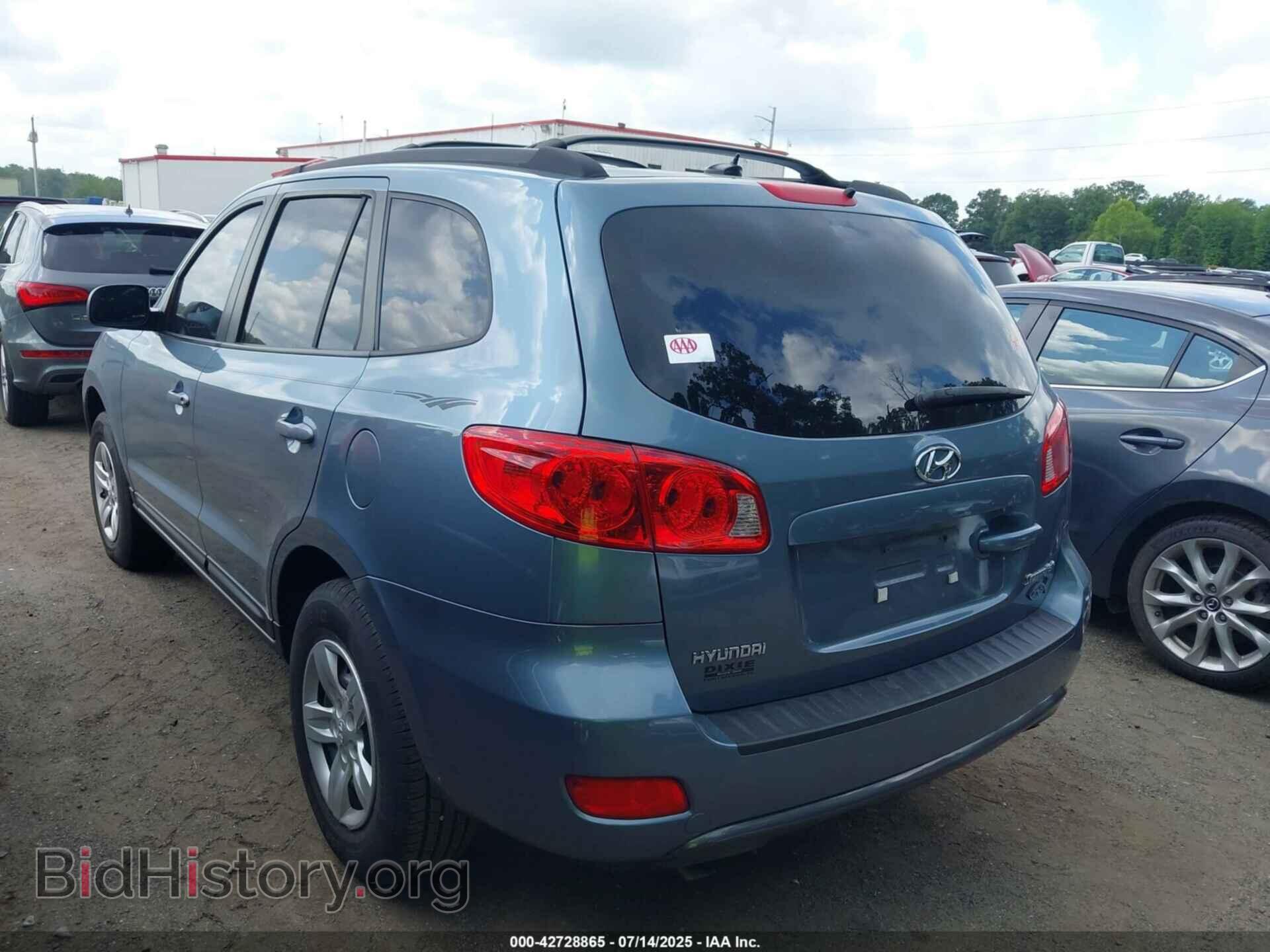 2009 HYUNDAI SANTA FE - VIN: 5NMSG13D09H247217 - Фото 3
