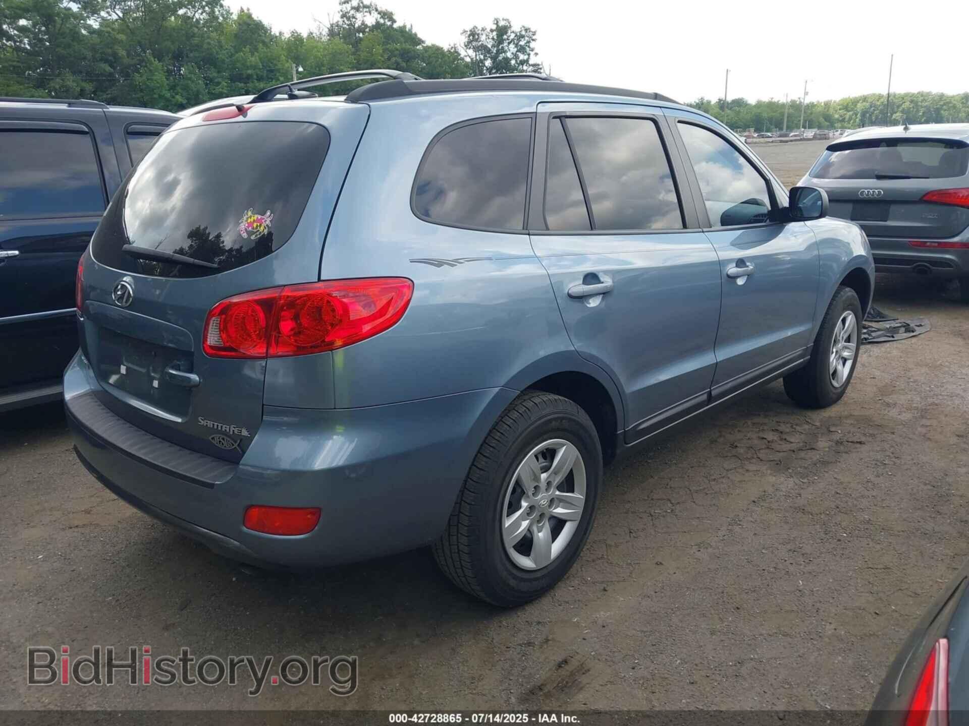 2009 HYUNDAI SANTA FE - VIN: 5NMSG13D09H247217 - Фото 4