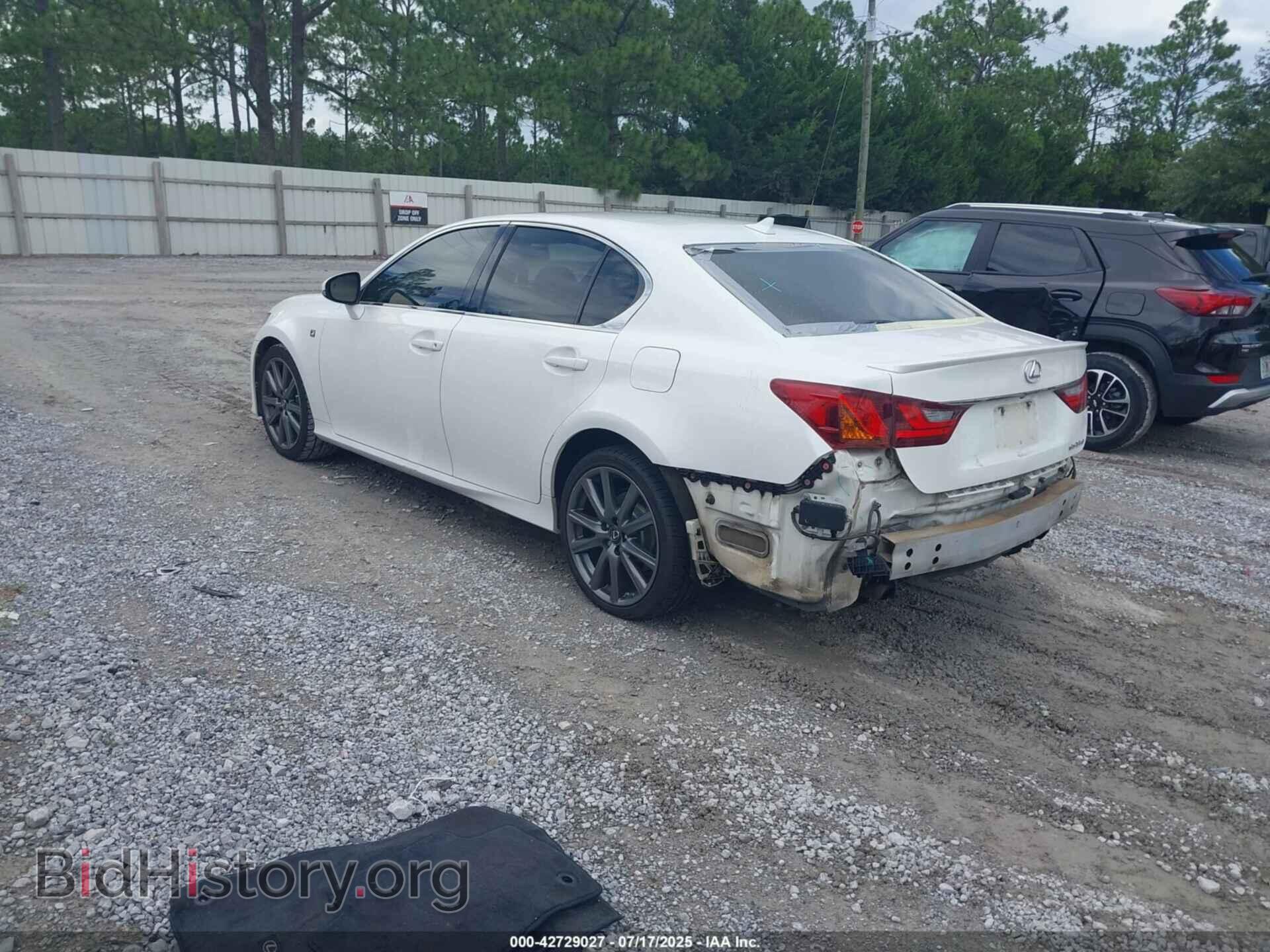2013 LEXUS GS 350 - VIN: JTHBE1BLXD5009335 - Фото 3