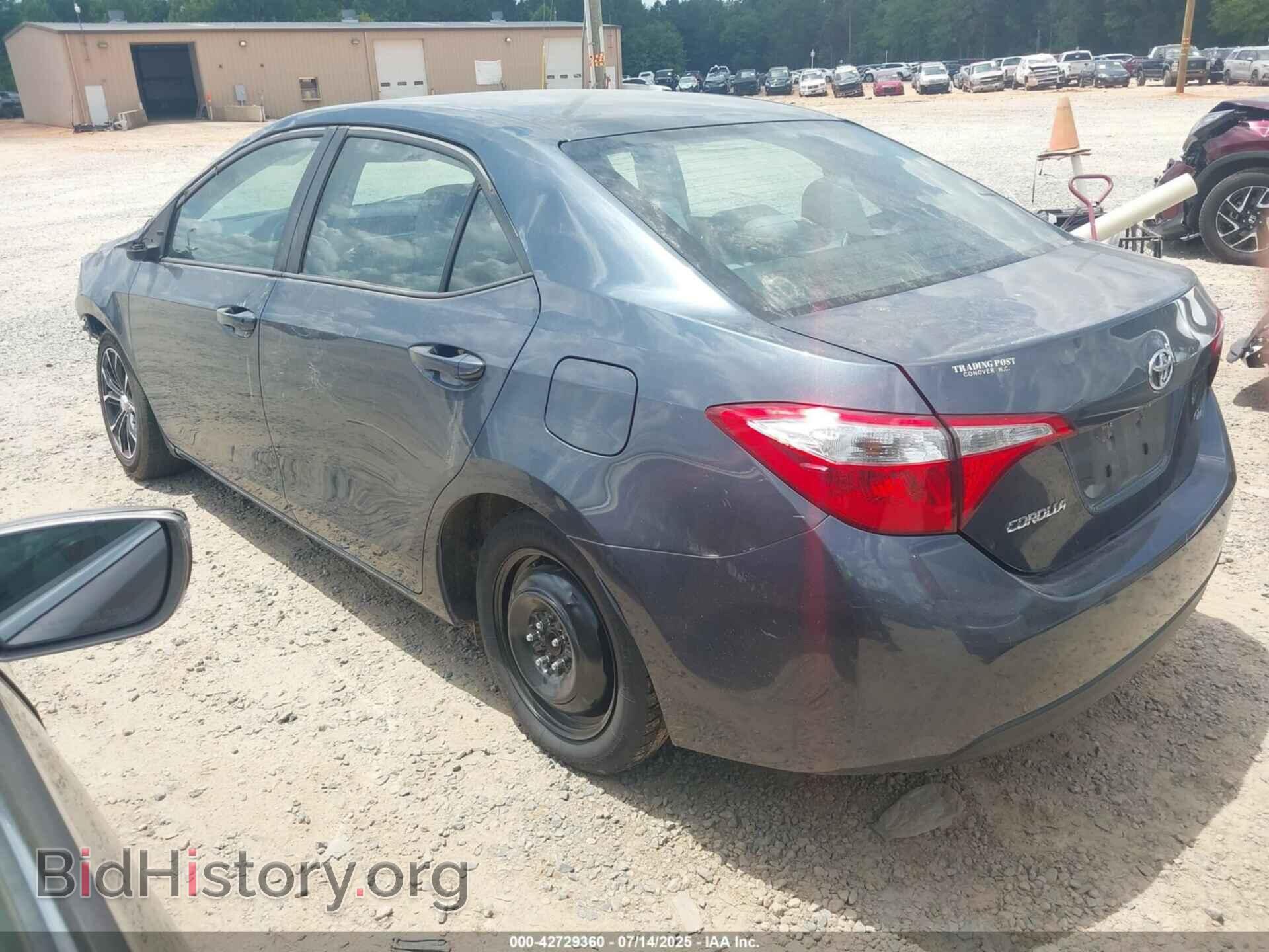2015 TOYOTA COROLLA - VIN: 2T1BURHE1FC413352 - Фото 3