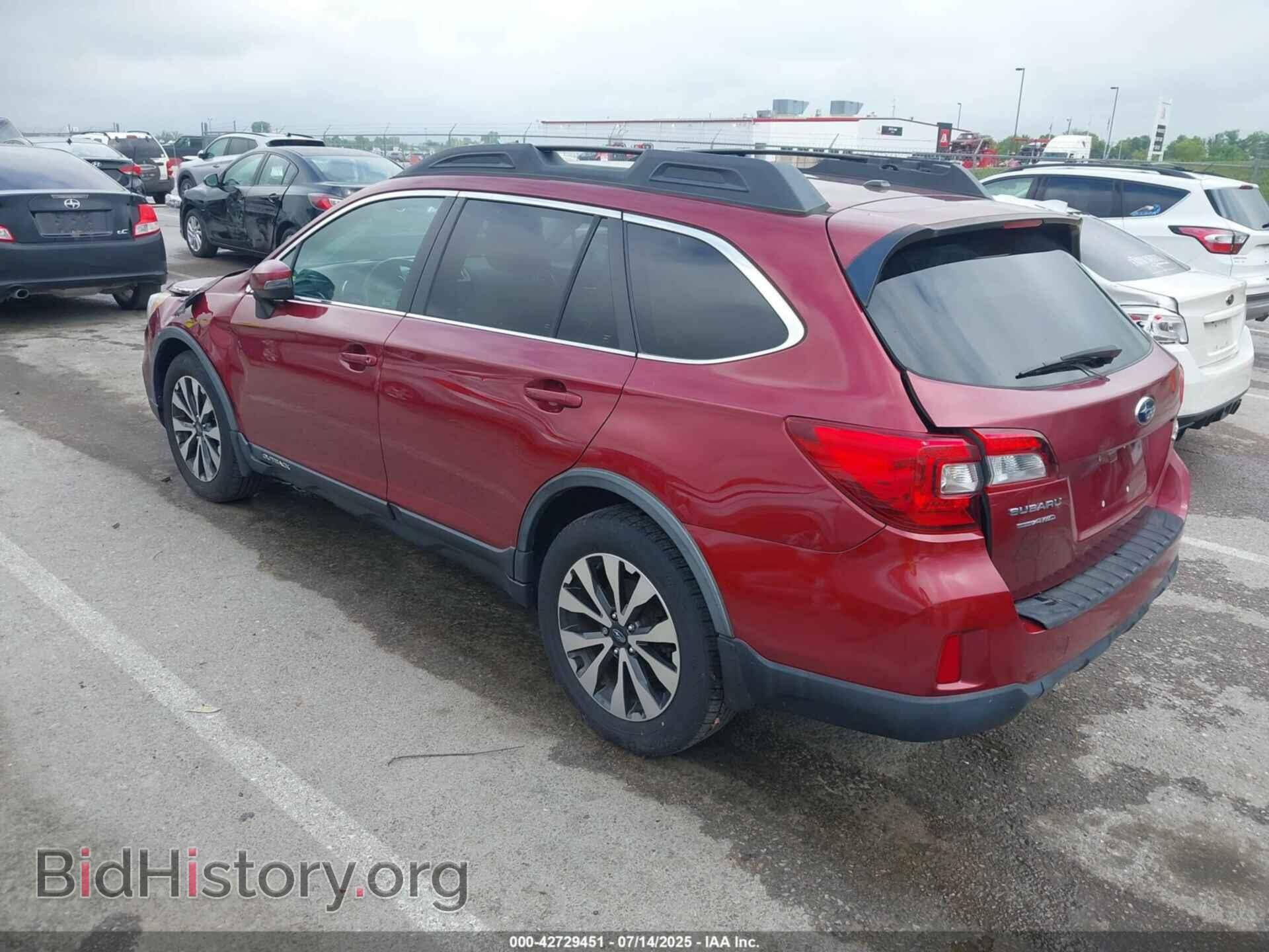 2015 SUBARU OUTBACK - VIN: 4S4BSBLC8F3324840 - Фото 3