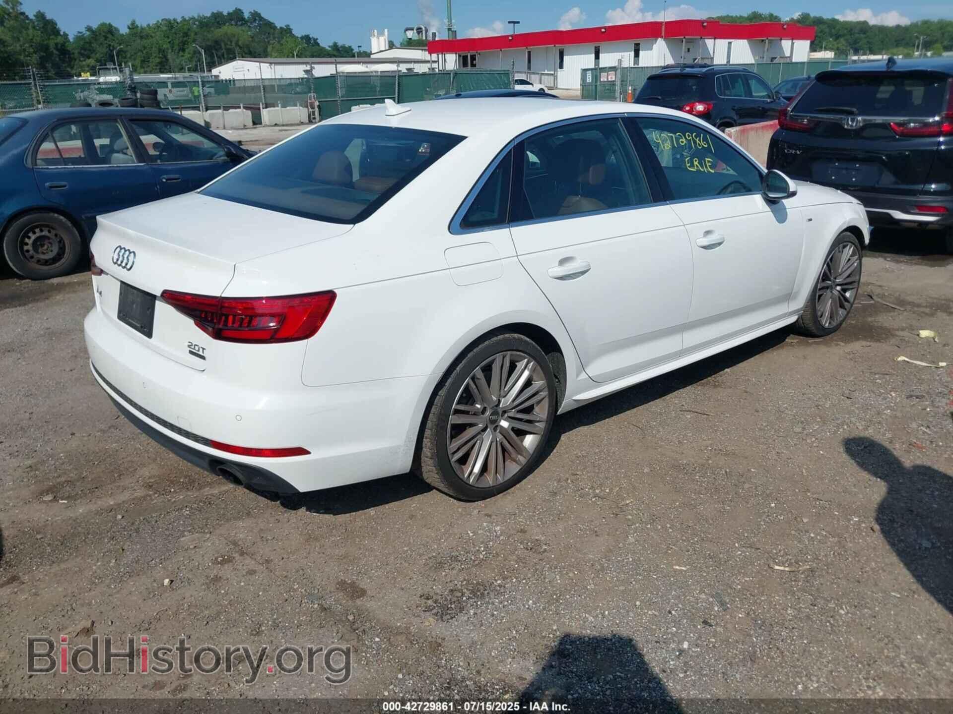 2017 AUDI A4 - VIN: WAUENAF44HN034008 - Фото 4