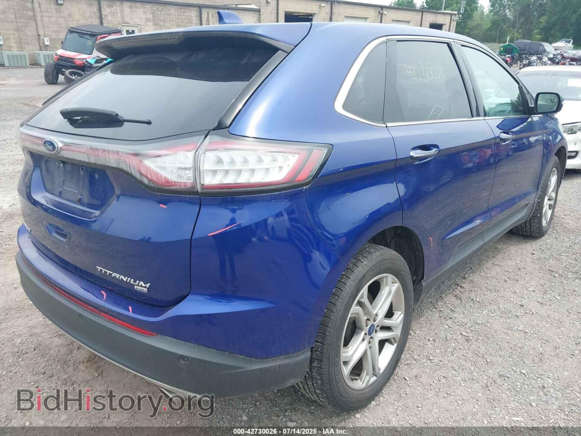 2015 FORD EDGE - VIN: 2FMTK4K84FBB31081 - Photo 4