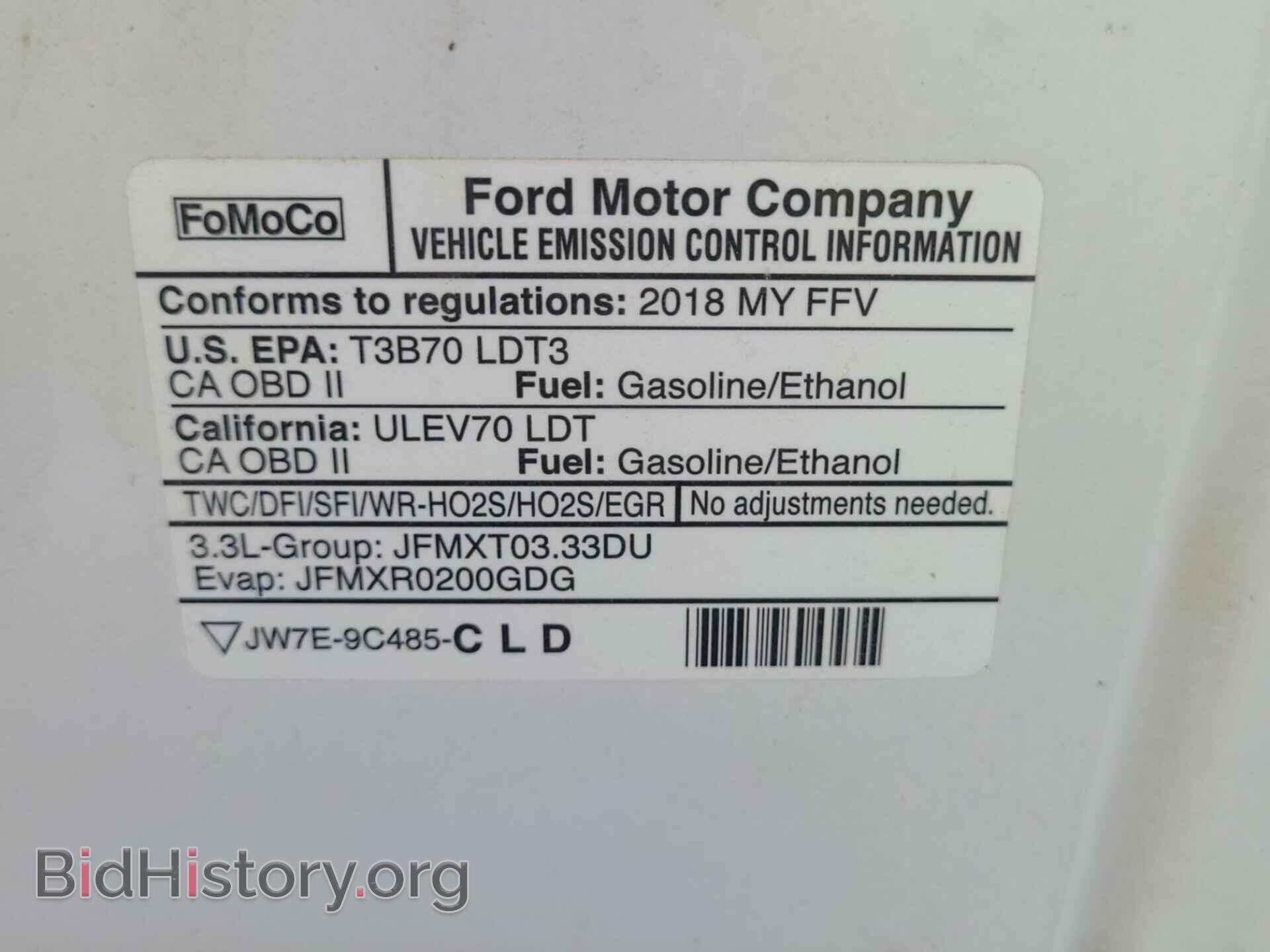 2018 FORD F150 - VIN: 1FTMF1EB9JKD38518 - Фото 18