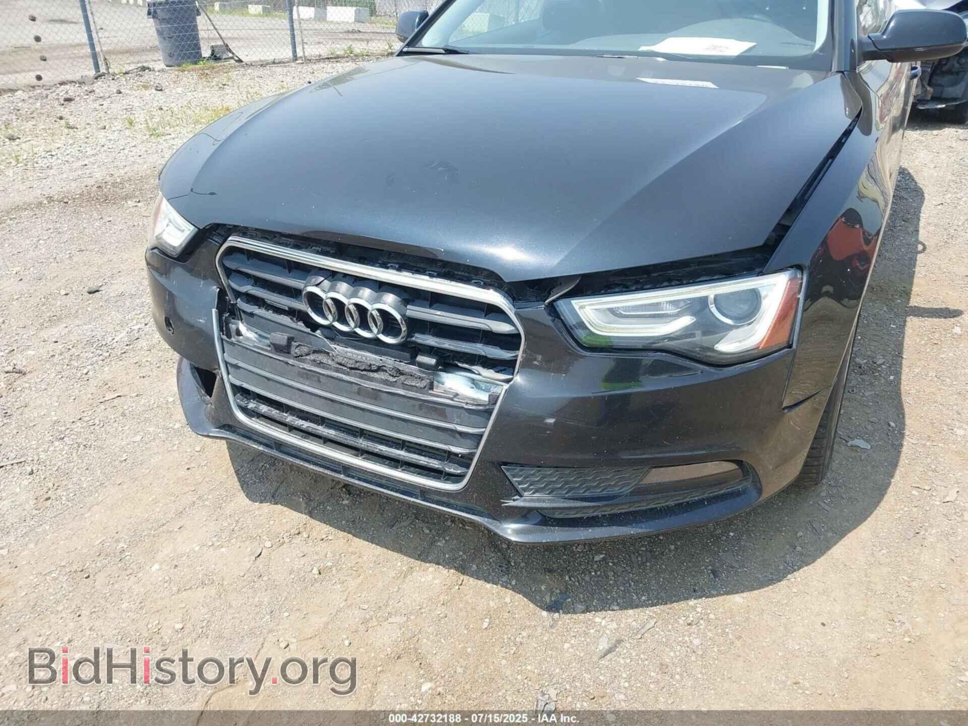 2013 AUDI A5 - VIN: WAULFAFR2DA014082 - Фото 6