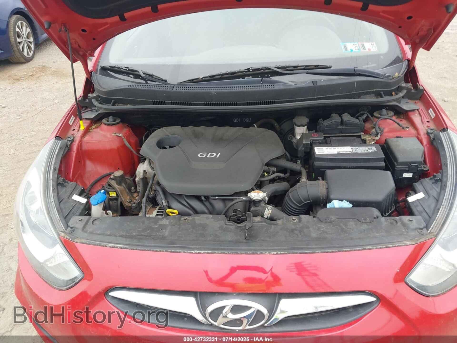 2014 HYUNDAI ACCENT - VIN: KMHCT4AE1EU758737 - Фото 10