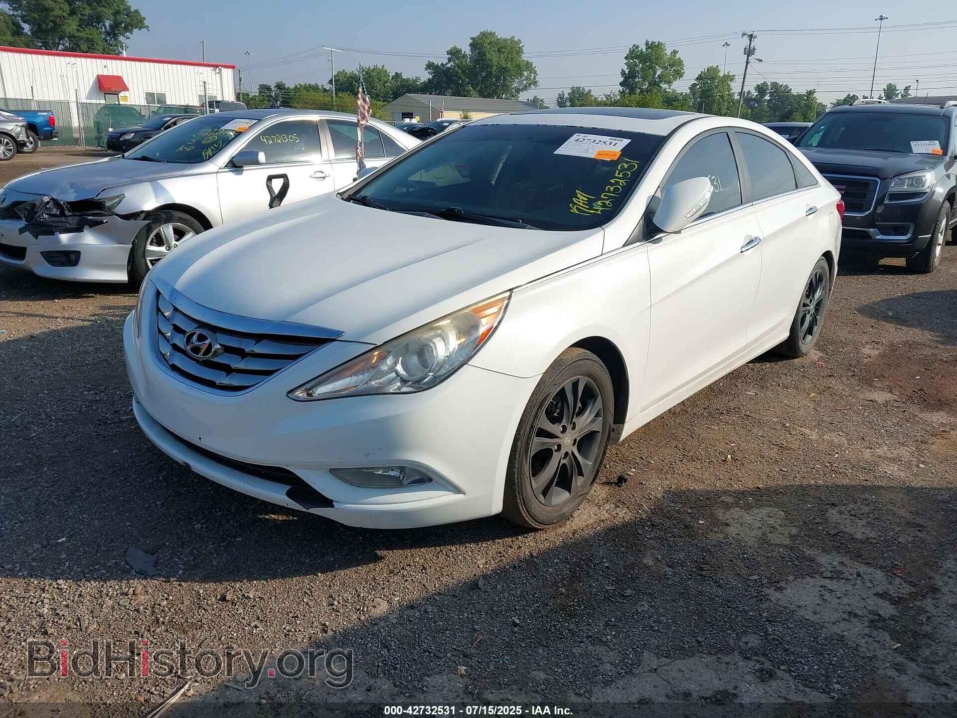 2011 HYUNDAI SONATA - VIN: 5NPEC4AC3BH282055 - Фото 2