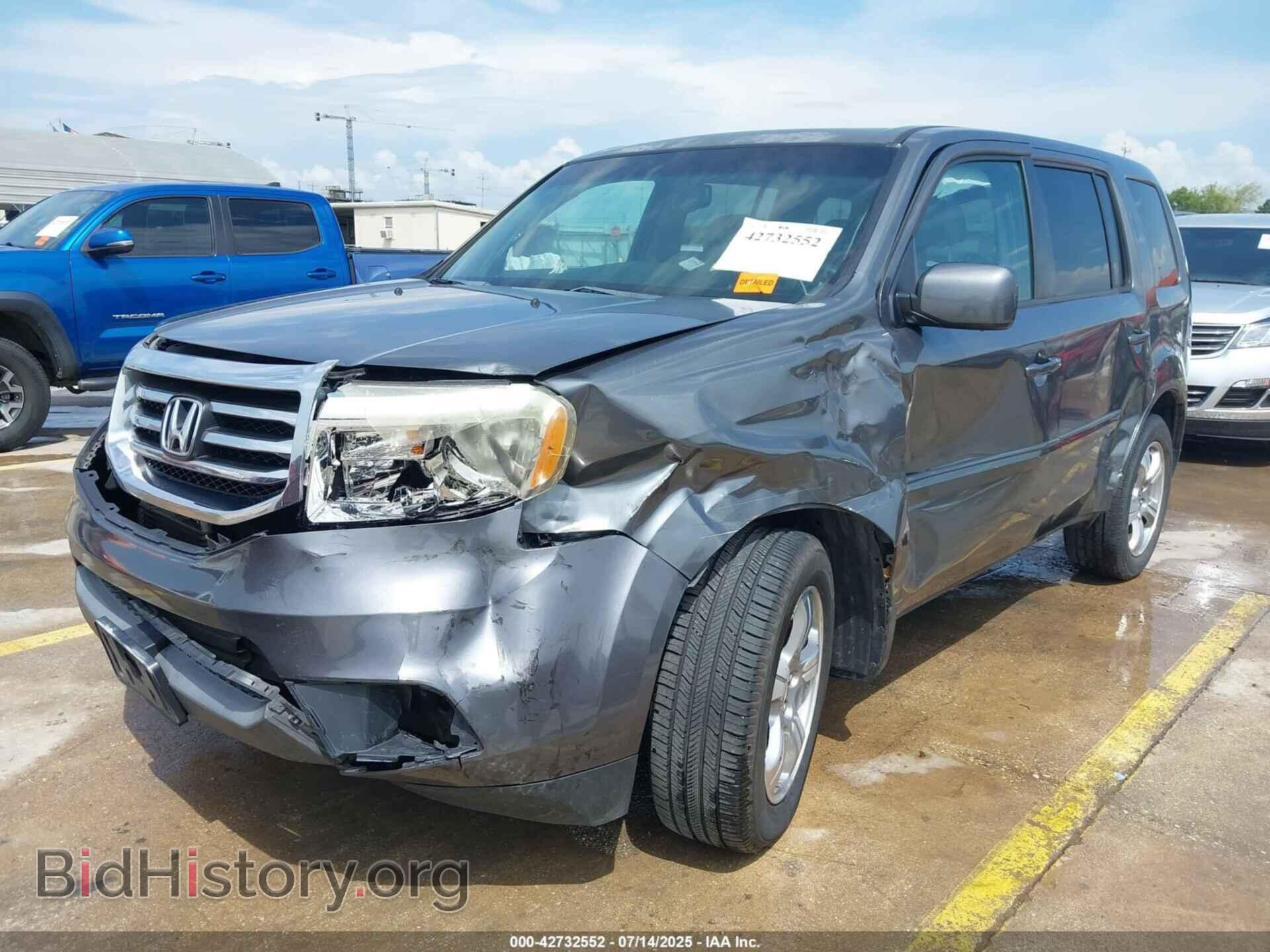 2013 HONDA PILOT - VIN: 5FNYF4H53DB077414 - Фото 2