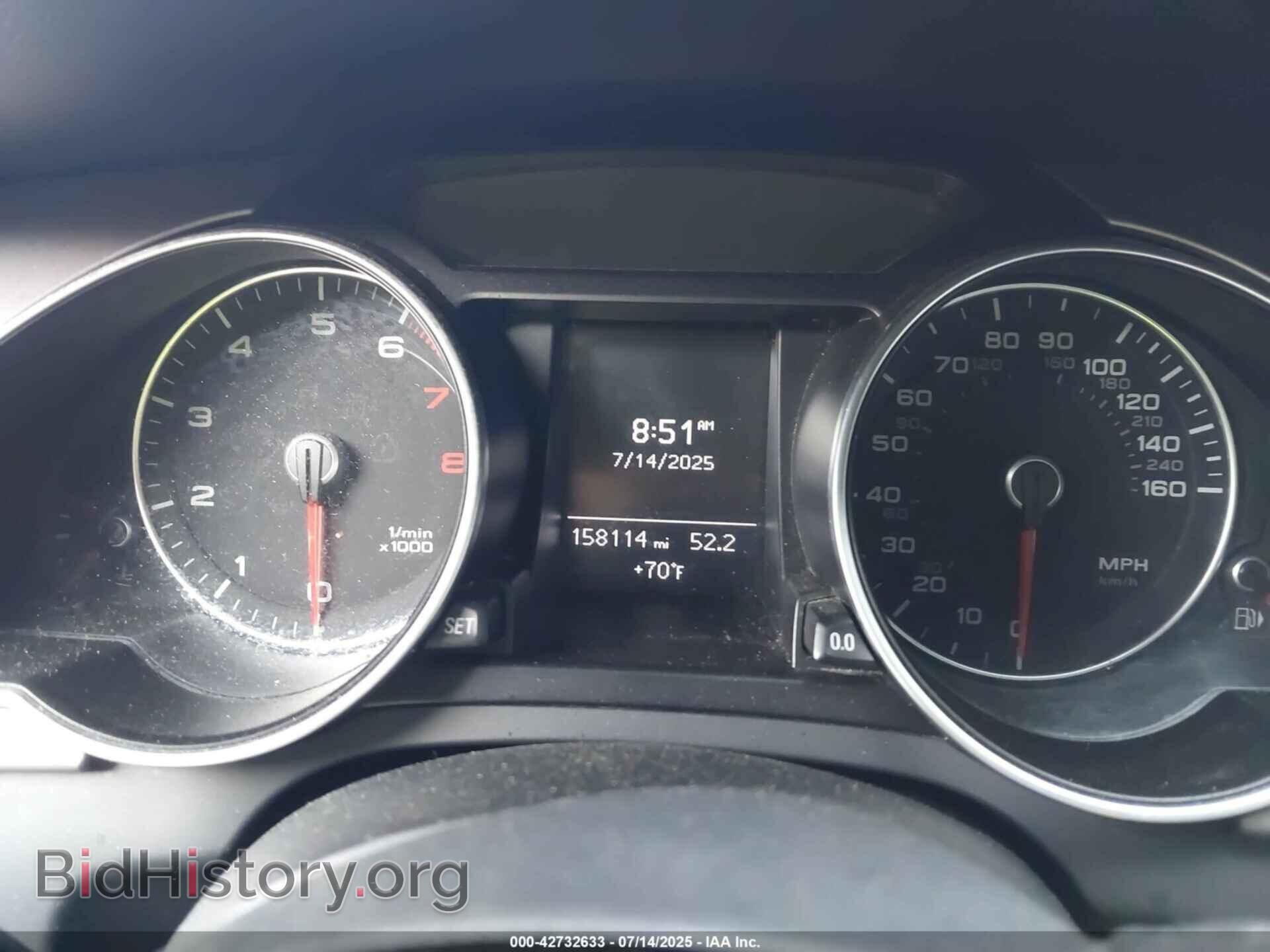 2014 AUDI A5 - VIN: WAUAFAFH5EN001299 - Фото 7
