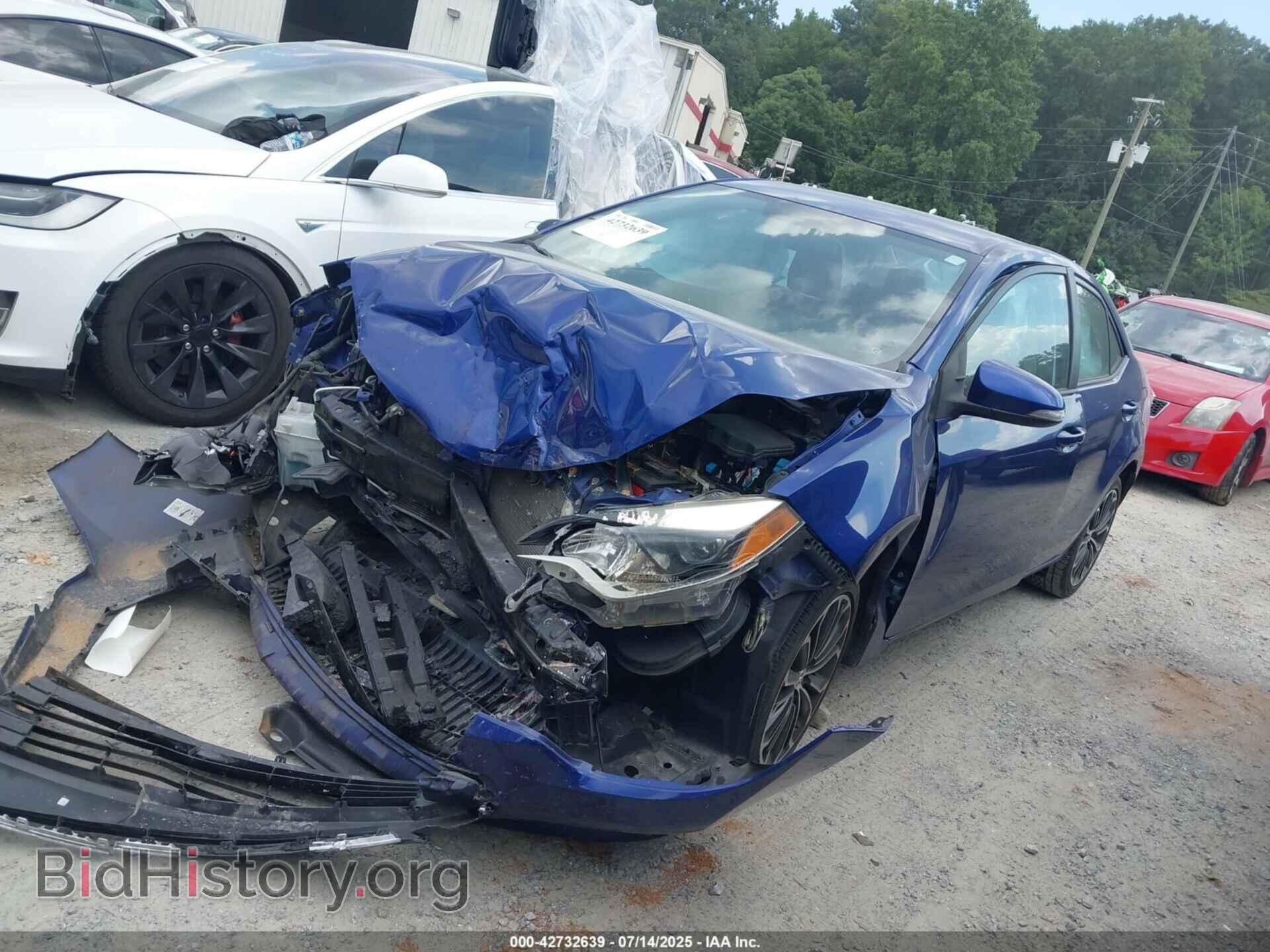 2015 TOYOTA COROLLA - VIN: 2T1BURHE4FC462111 - Фото 2