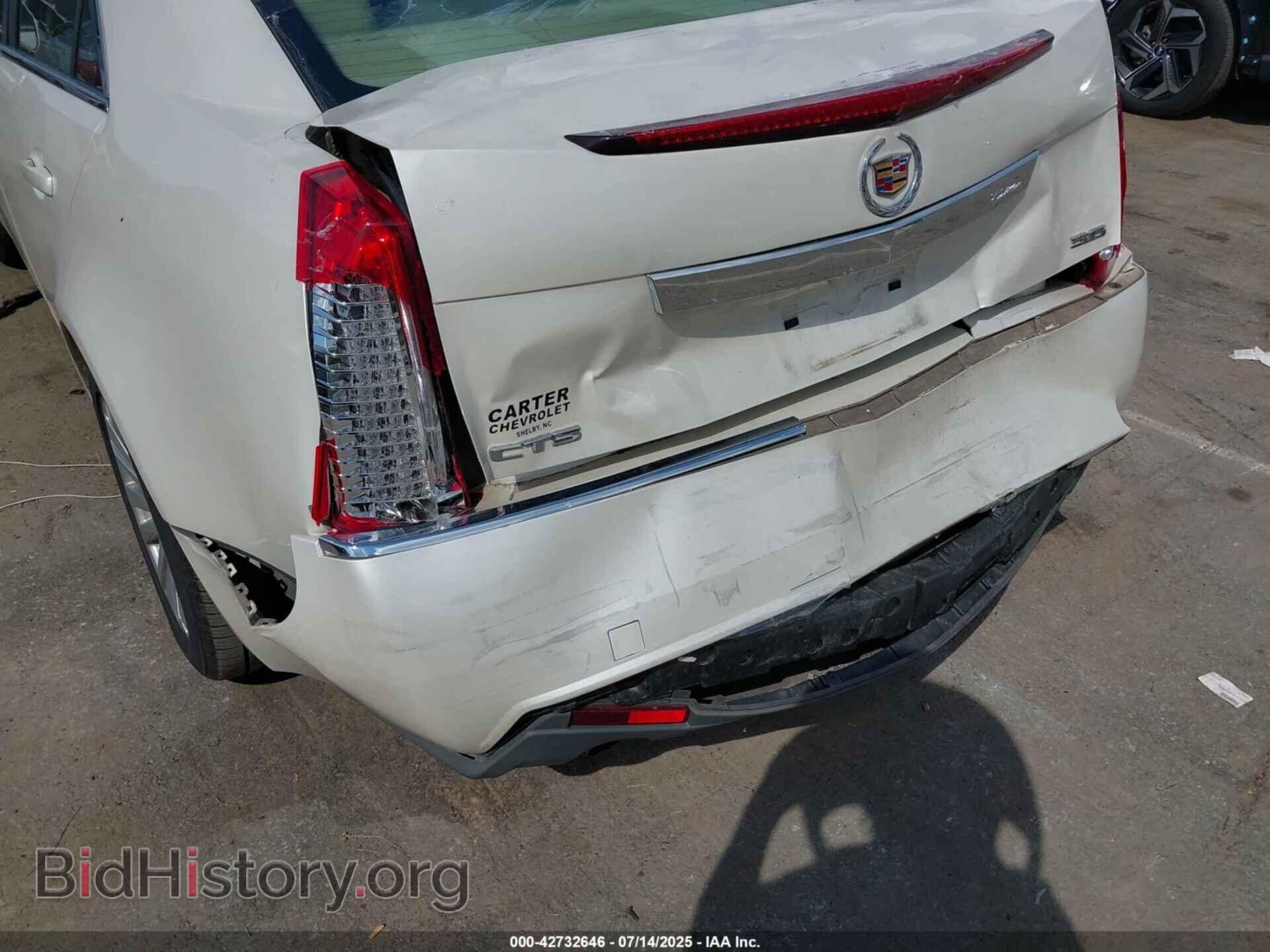 2012 CADILLAC CTS - VIN: 1G6DJ5E33C0135687 - Фото 6