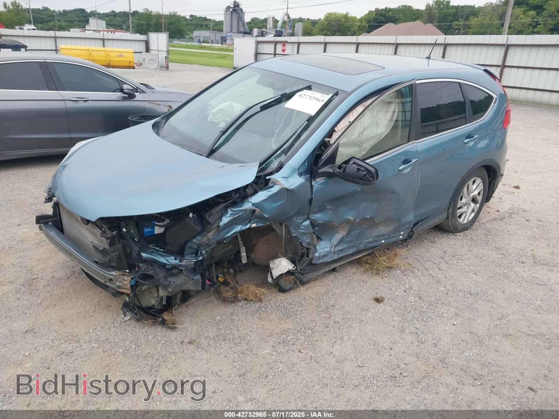 2015 HONDA CR-V - VIN: 5J6RM4H56FL003473 - Фото 2